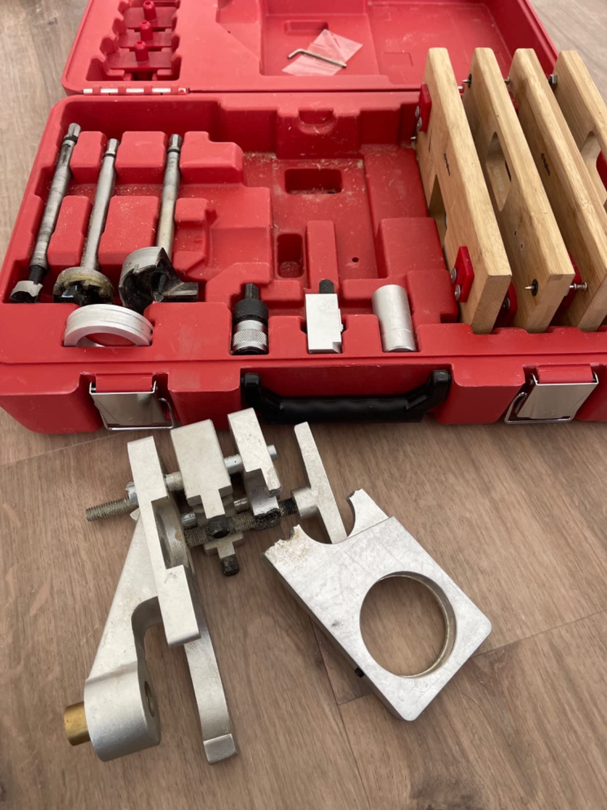 Big Horn 70125 Wood Door Lock Installation Kit, with Strike & Latch Mortiser customer photo 1