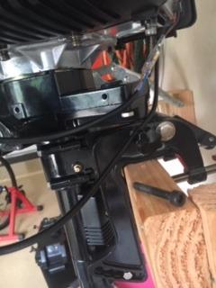 4HP 4 Stroke Outboard Motor Boat Engine, Heavy Duty 55CC Boat Motor with Air Cooling CDI System customer photo 1