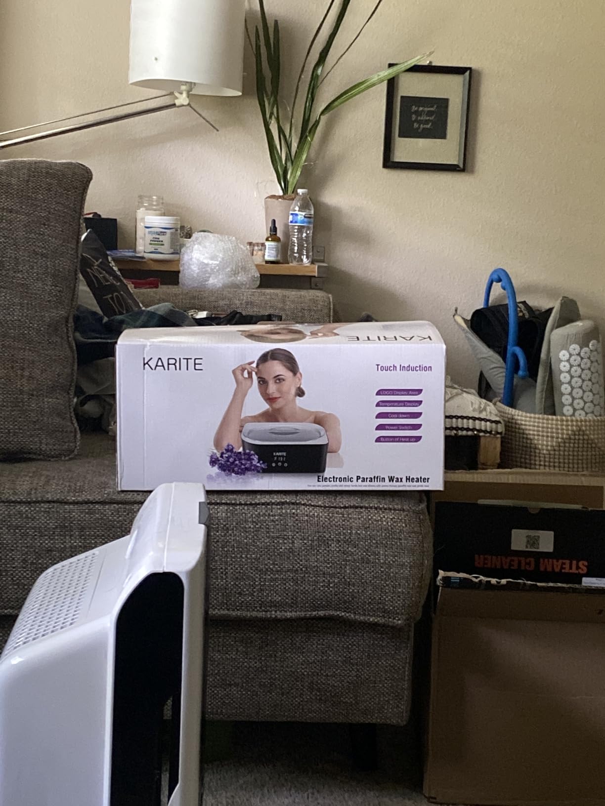 Karite Paraffin Wax Machine for Hand and Feet - 4000ml Paraffin Wax Warmer Moisturizing Kit with Auto-time and Keep Warm customer photo 1
