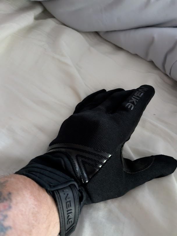 INBIKE Breathable Mesh Motorcycle Gloves Touchscreen with TPR Palm Pad Hard Knuckles customer photo 1