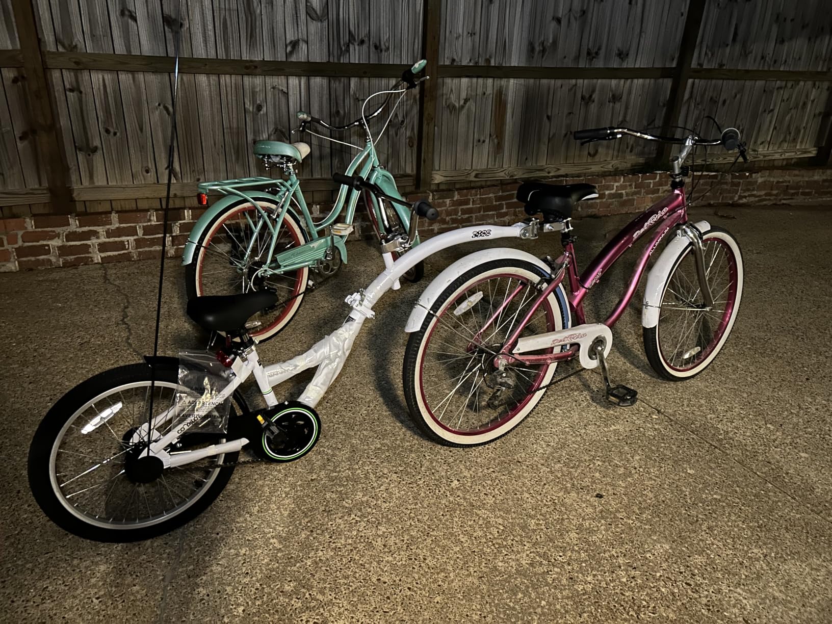 KaZAM Co-Pilot Bike Trailer - 20 Inch Bike Trailer with Adjustable BMX Stem and Handlebar - Lightweight Aluminum Frame for Family Rides customer photo 1