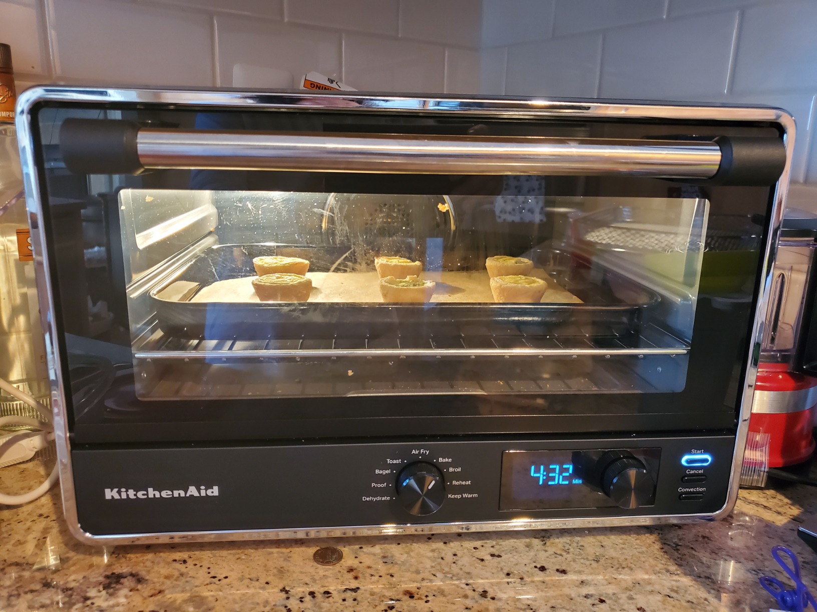 KitchenAid Digital Air Fry Countertop Oven, KCO124BM, Black Matte customer photo 1