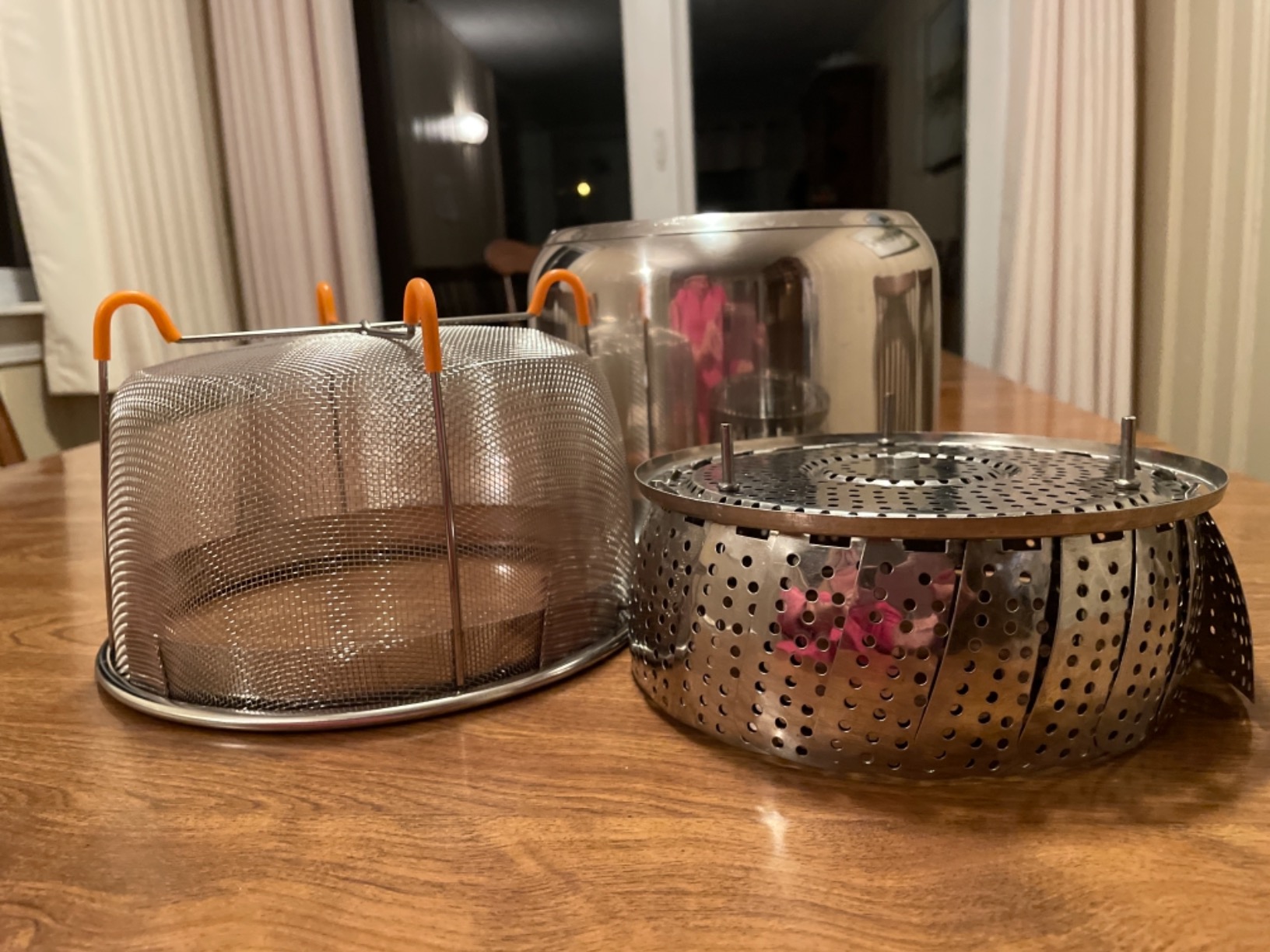 Instant Pot 6 qt/8 Qt Pressure Cooker Accessory Set - 2 Steamer Baskets, Springform Pan, Egg Bites Mold, Steamer Rack Trivet, Parchment Paper customer photo 2