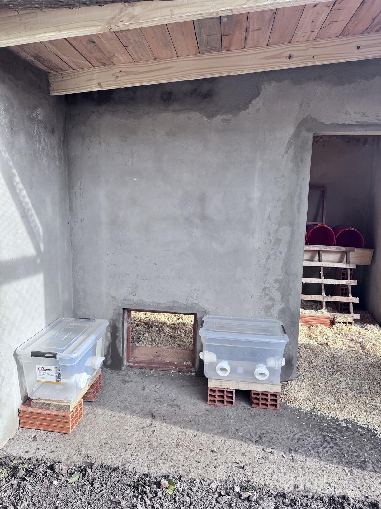 The Original Poultry Pro DIY Chicken Feeder Kit - 3 Ports, Waterproof Seal Bushings & Hole Saw, Gravity Fed Chicken Feeder, Poultry Feed, Use for Buckets, Barrels, Bins & Troughs (Bucket Not Included) customer photo 2