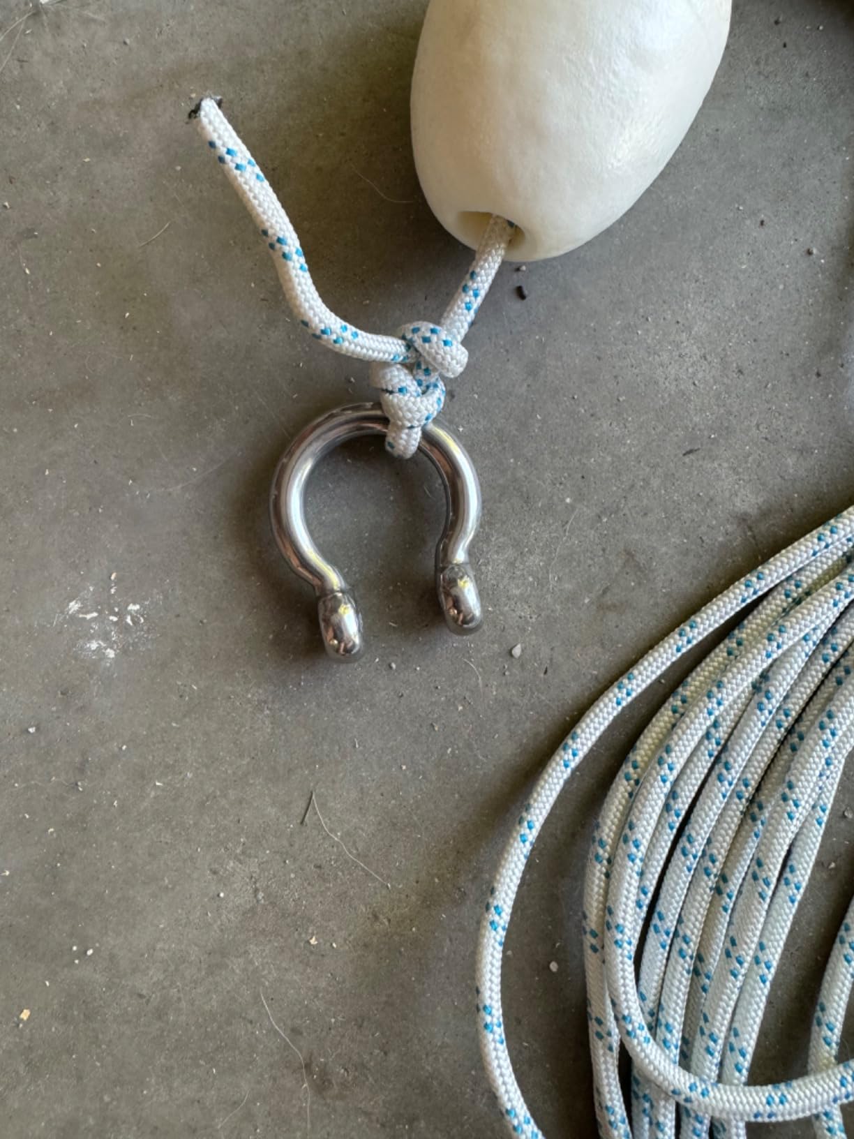 Newport Premium 15lb Mushroom Anchor Kit w/Bag, Rope, Buoy, & Stainless Hardware customer photo 2