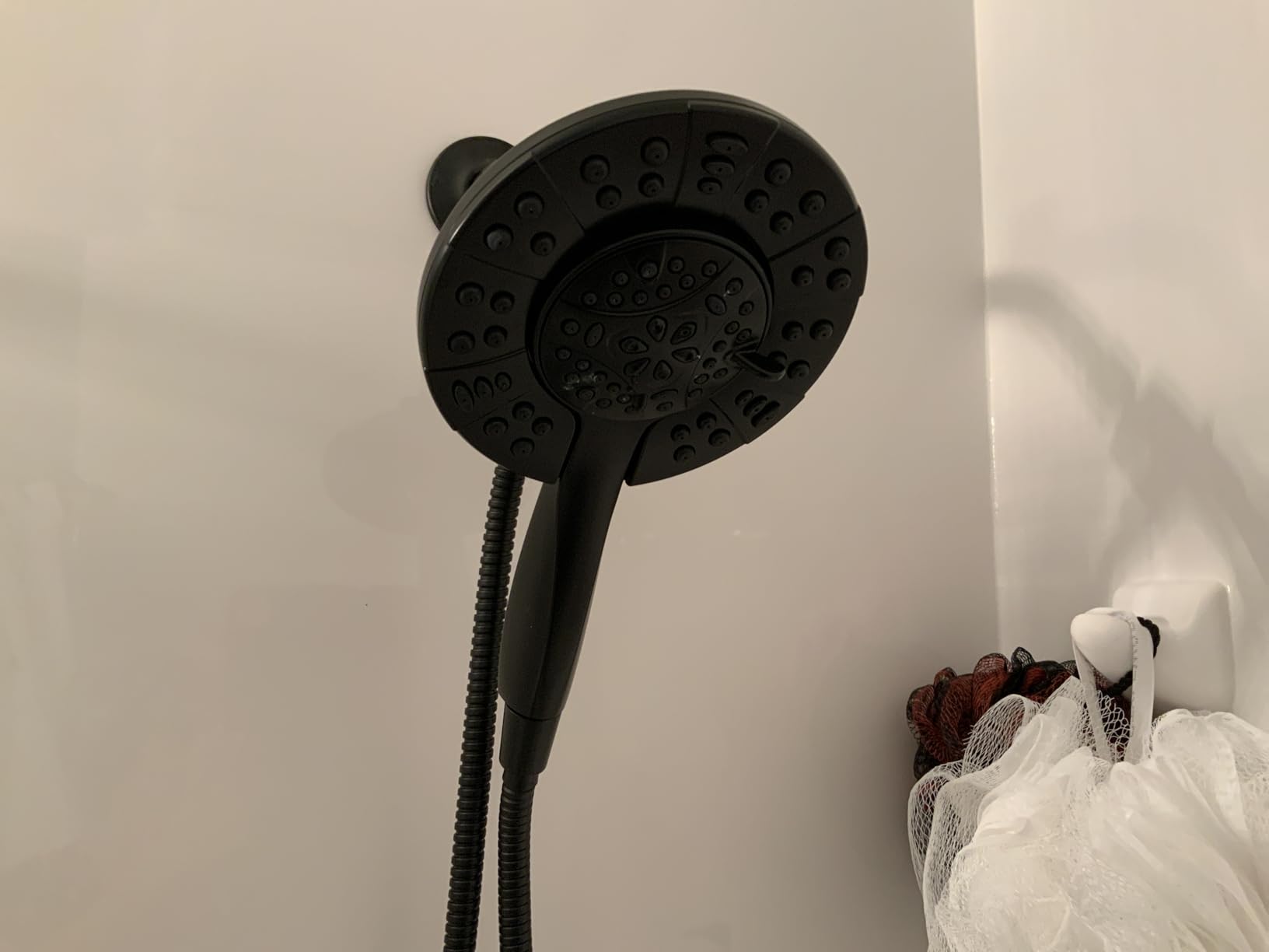 Delta Arvo 14 Series Brushed Nickel Shower Faucet Set with In2ition 2-in-1 Dual Shower Head with HandHeld Spray Combo, Valve Trim Kit, SpotShield Stainless 142840-SP-I (Valve Included) customer photo 1