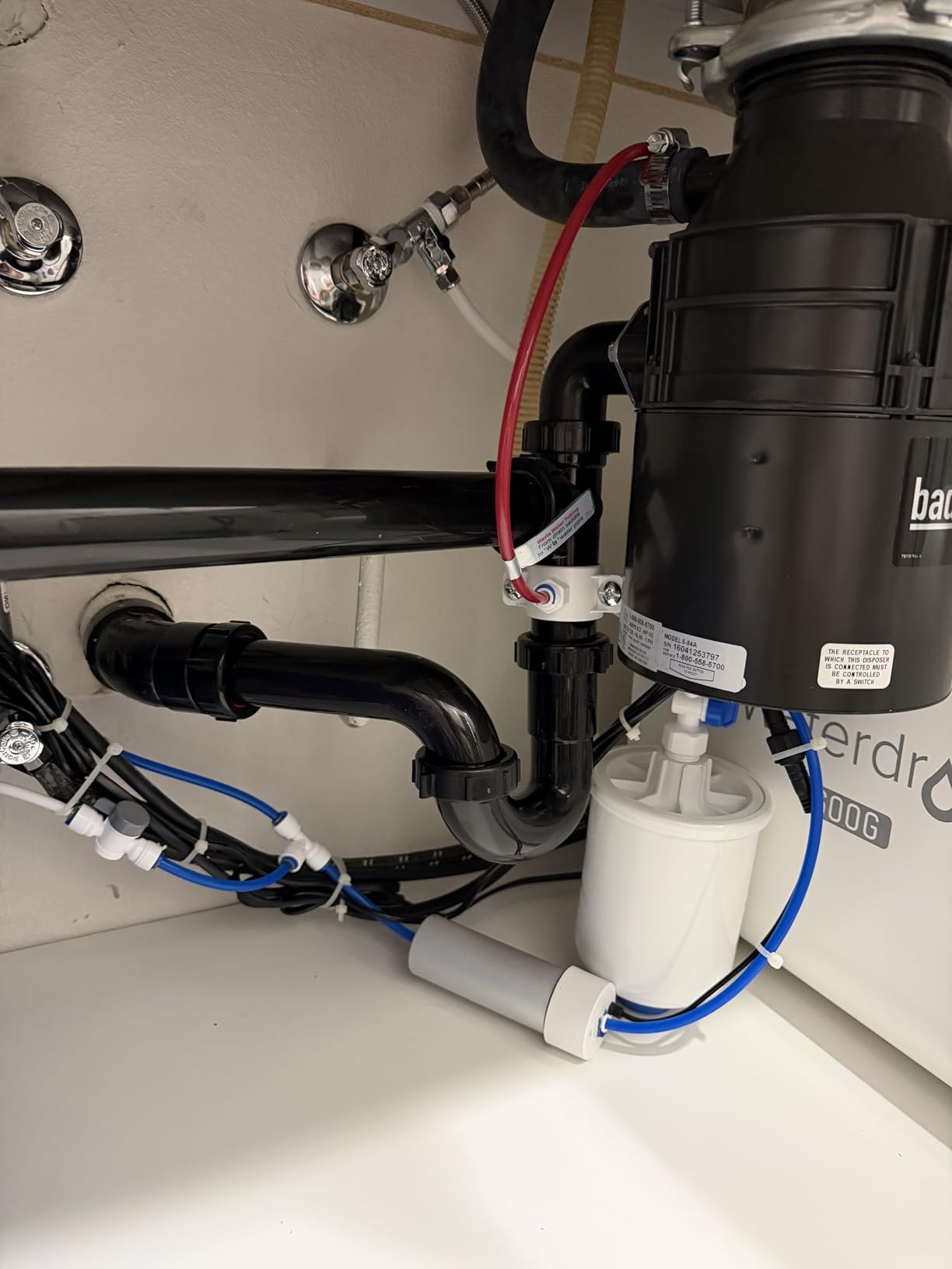 Waterdrop LED UV Ultraviolet Water Filter for Under Sink Water Filter and Reverse Osmosis System, Reduces up to 99.9% of Harmful Substances, Mercury-Free, FCC Certified, Stainless Steel, 50 Year Life customer photo 2