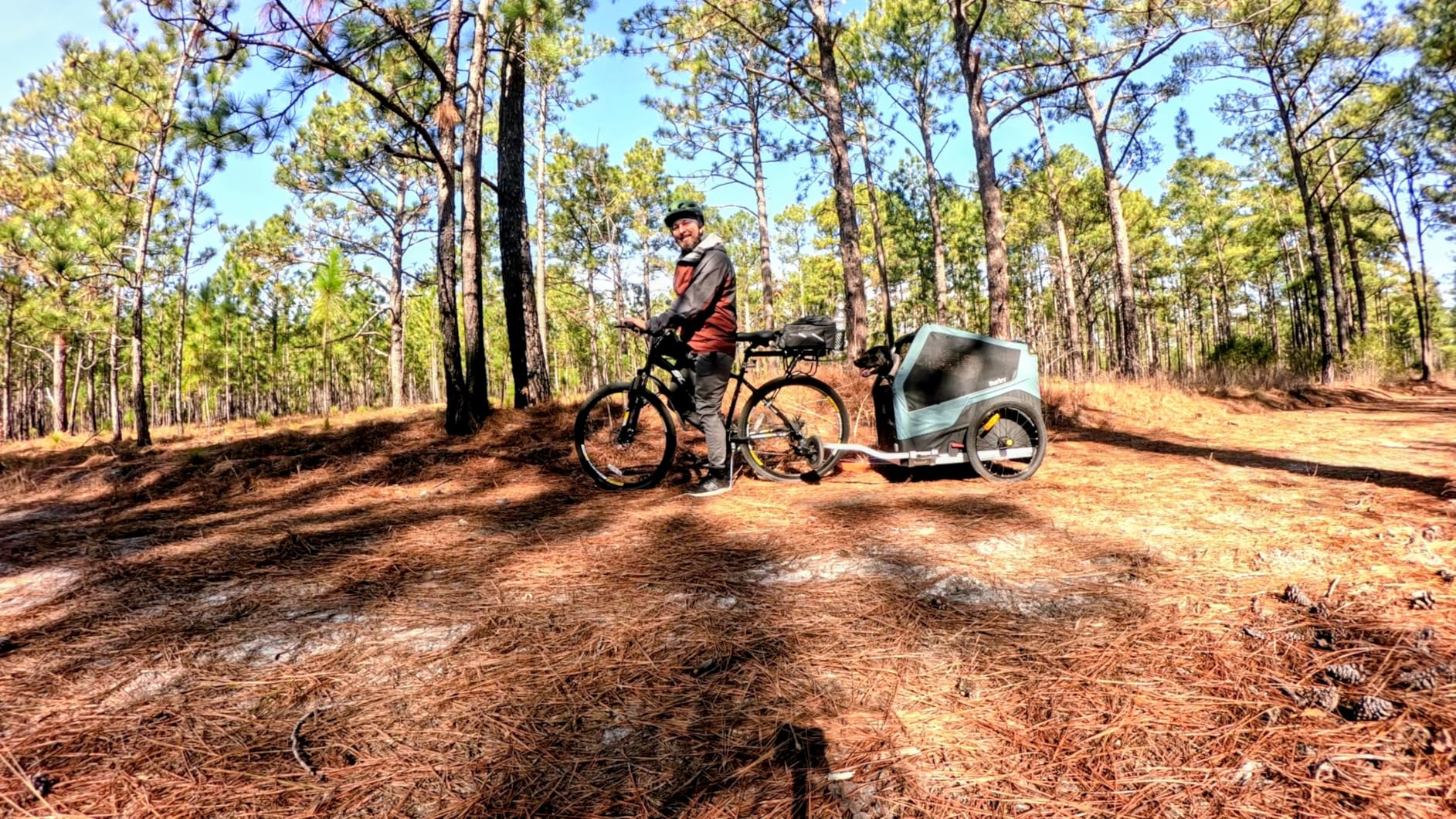 Burley Bark Ranger Pet Bike Trailer customer photo 1