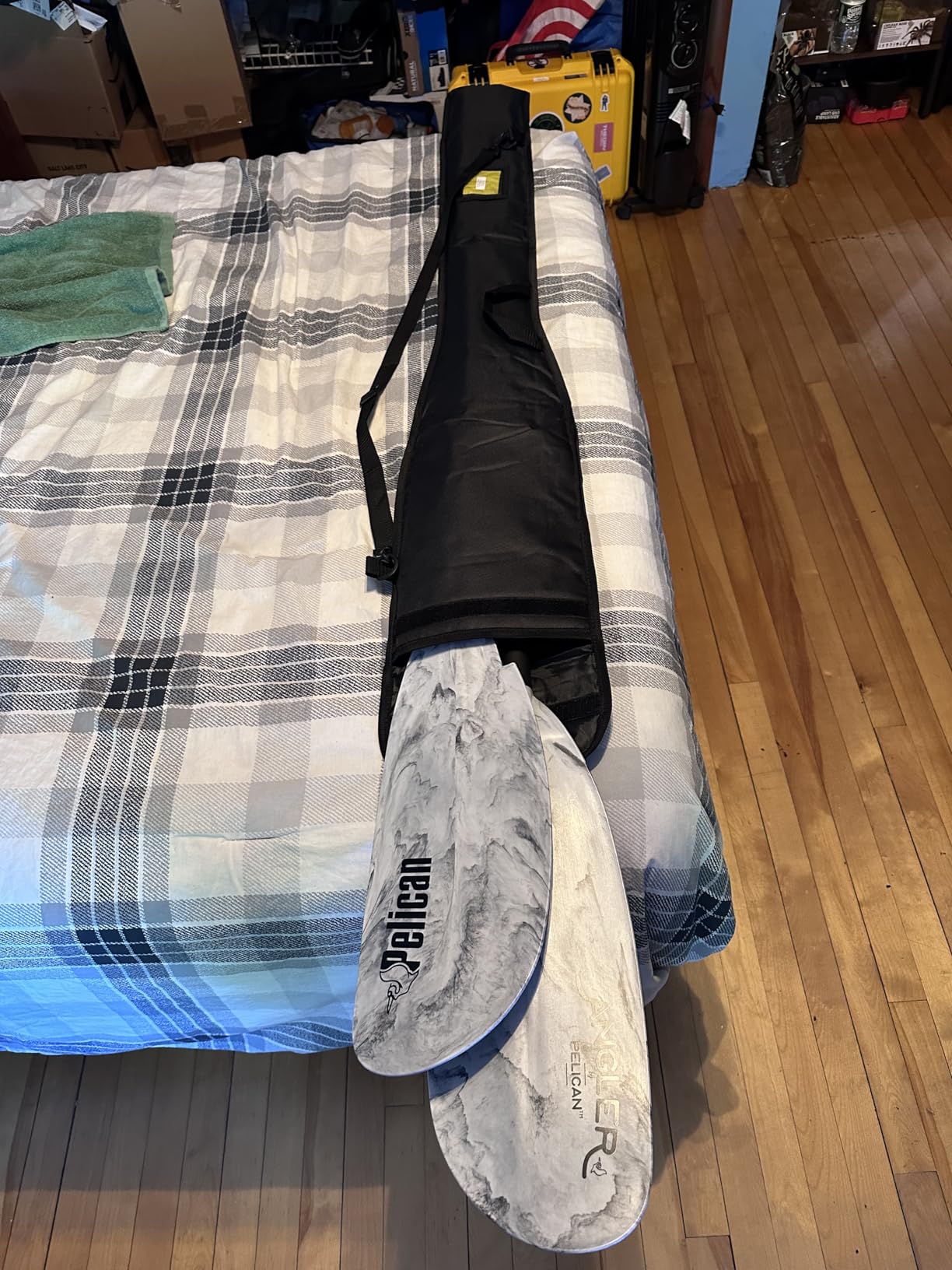 Pelican Poseidon Angler Paddle - Aluminum Shaft with Reinforced Fiberglass Blades - Lightweight, Adjustable Kayaks Paddles - Perfect for Kayak Fishing customer photo 1