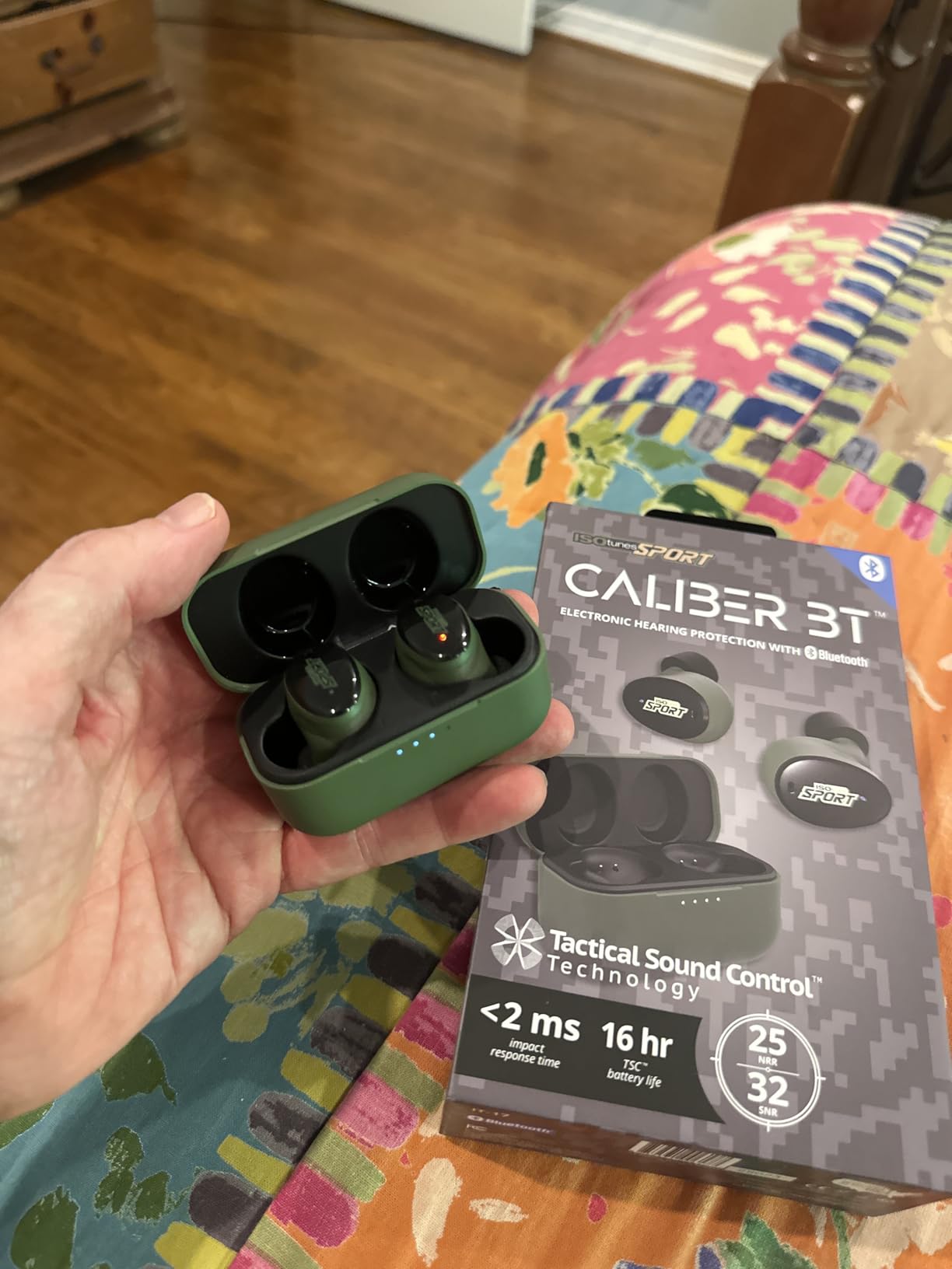 ISOtunes Sport Caliber BT Shooting Ear Protection for Gun Range - Bluetooth, 25 dB NRR Ear Buds customer photo 1