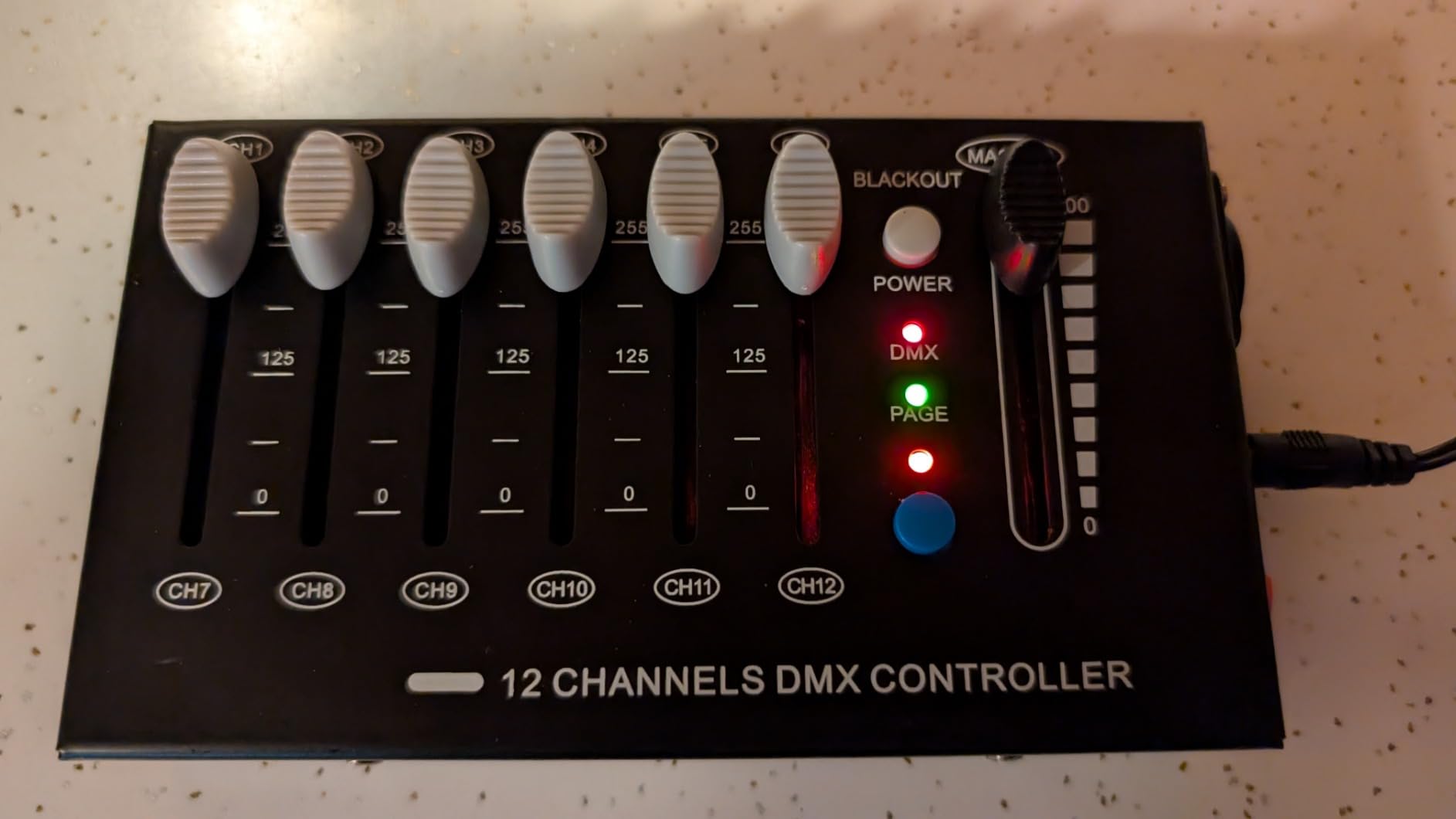 MAD OWL 12 Channel DMX dimming Controller, mini dj Lighting Controller,DMX512 Signal Protocol dimmer Suitable for Small Stage Lighting customer photo 1