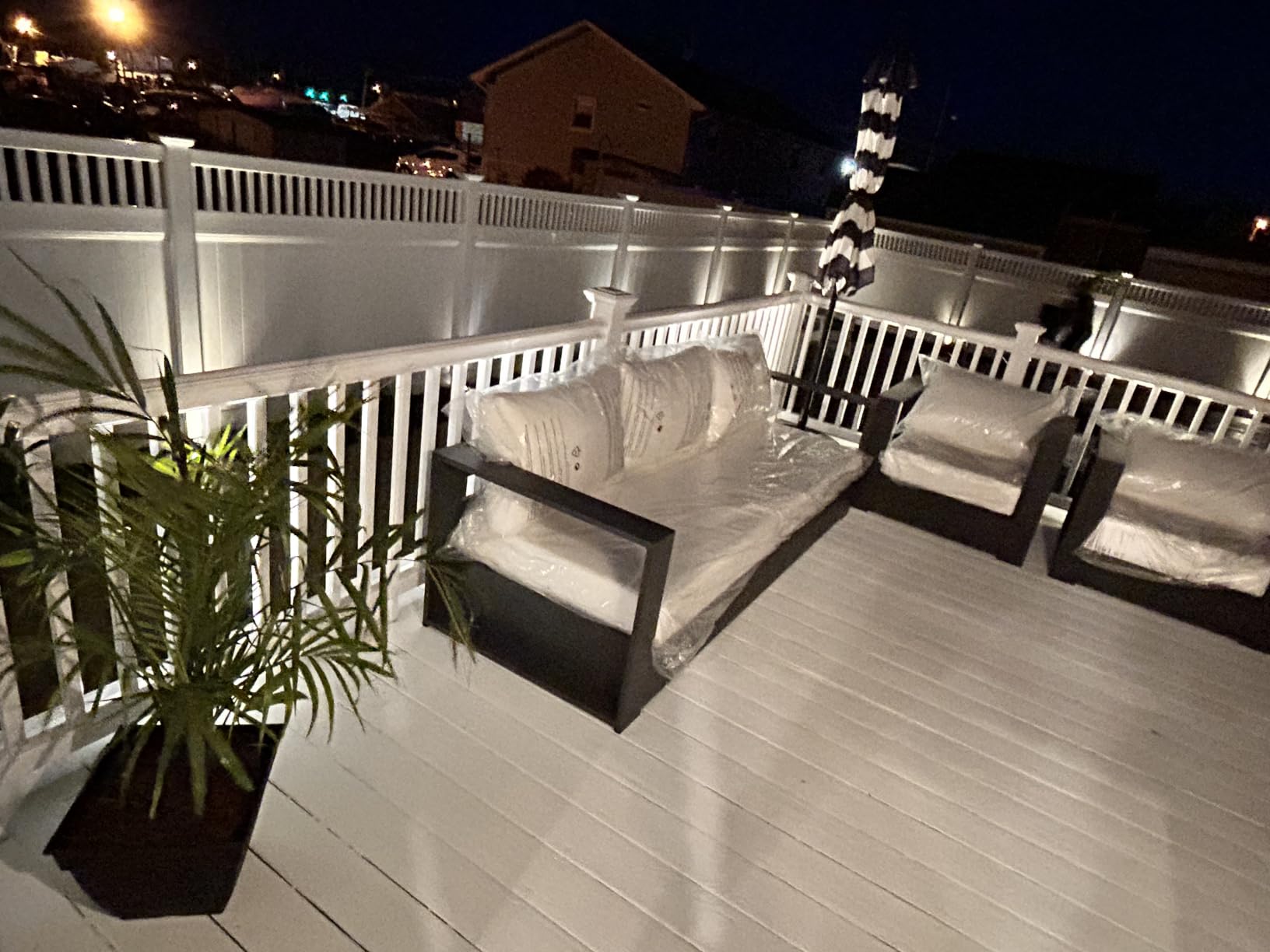 Modway Tahoe Aluminum Outdoor Patio Sofa in Gray Charcoal customer photo 1