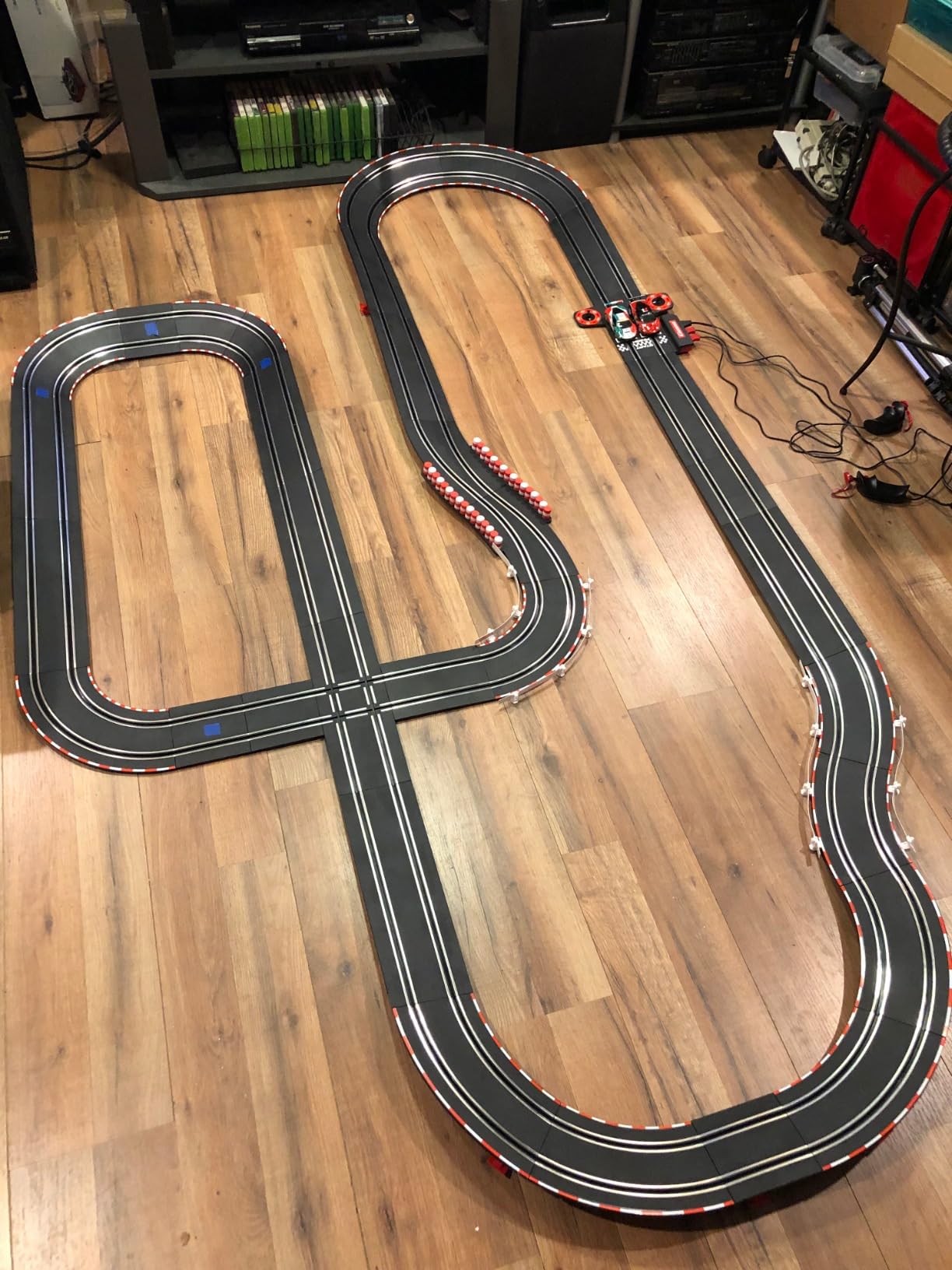 Carrera GO 62477 Disney Pixar Cars Neon Nights Electric Slot Car Racing Kids Toy Race Track Set Includes 2 Controllers and 2 Cars in 1:43 Scale customer photo 1