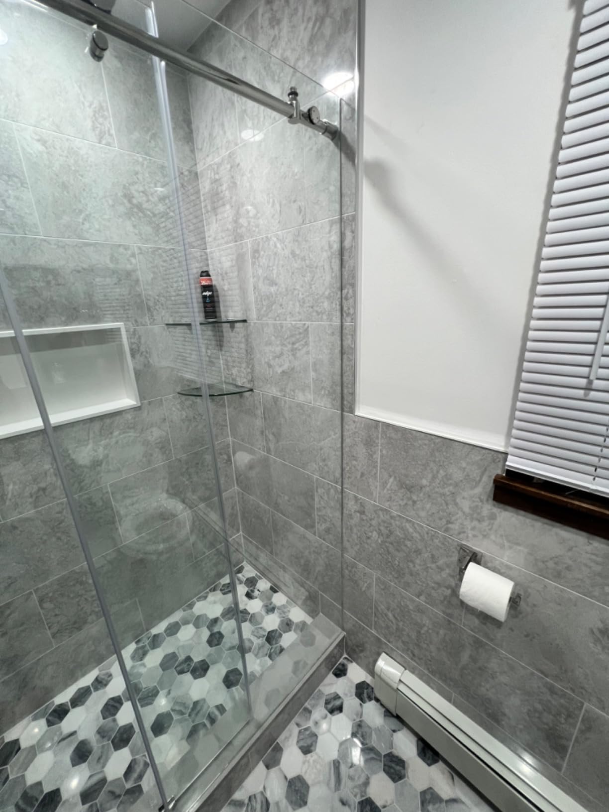 DELAVIN Frameless Shower Door, 56-60