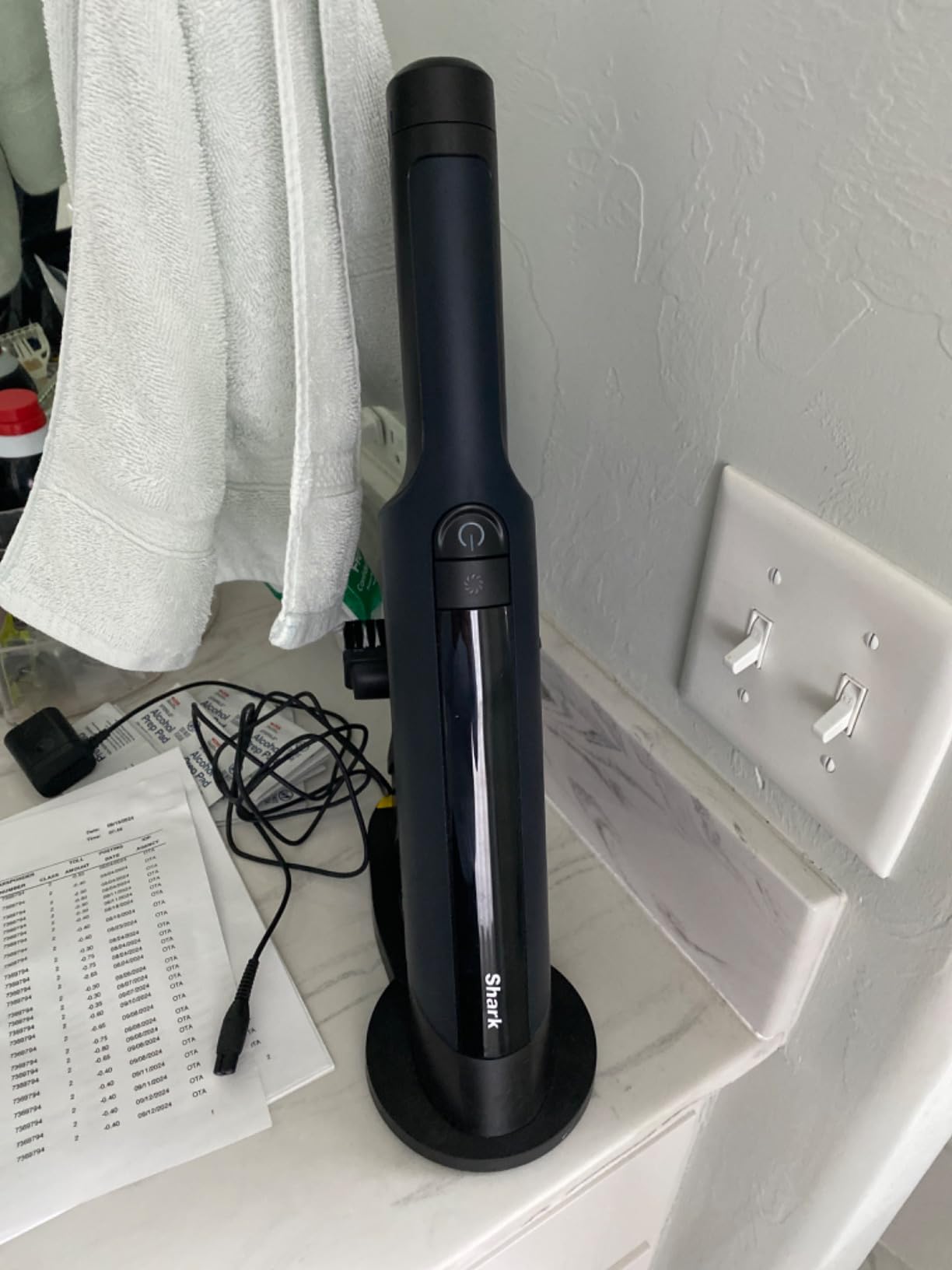 Shark WANDVAC Cordless Hand Vacuum, Ultra-Lightweight & Portable with Powerful Suction & Tools for Pets, Designed for Car & Home, Dark Blue, WV410BL customer photo 1