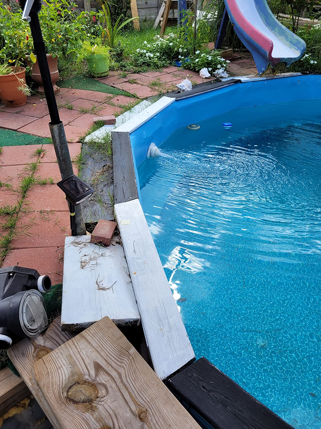 VEVOR Swimming Pool Pump, 1.5 HP 115V, 1100W Single Speed Pumps for Above Ground Pool w/Strainer Basket, 5280 GPH Max. Flow, ETL Certified customer photo 1