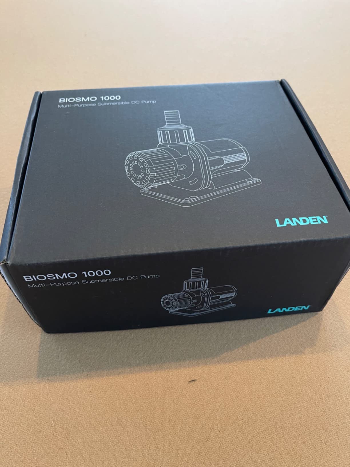 LANDEN BIOSMO 1000 DC Sine Wave Water Pump Return Pump 1000L/H(264GPH) High Performance Aquarium Cleaning Ultra Quiet Operation 3-9W 3 Modes Control Ideal for 25-53 Gallon Fish Tanks, Ponds, Fountains customer photo 2