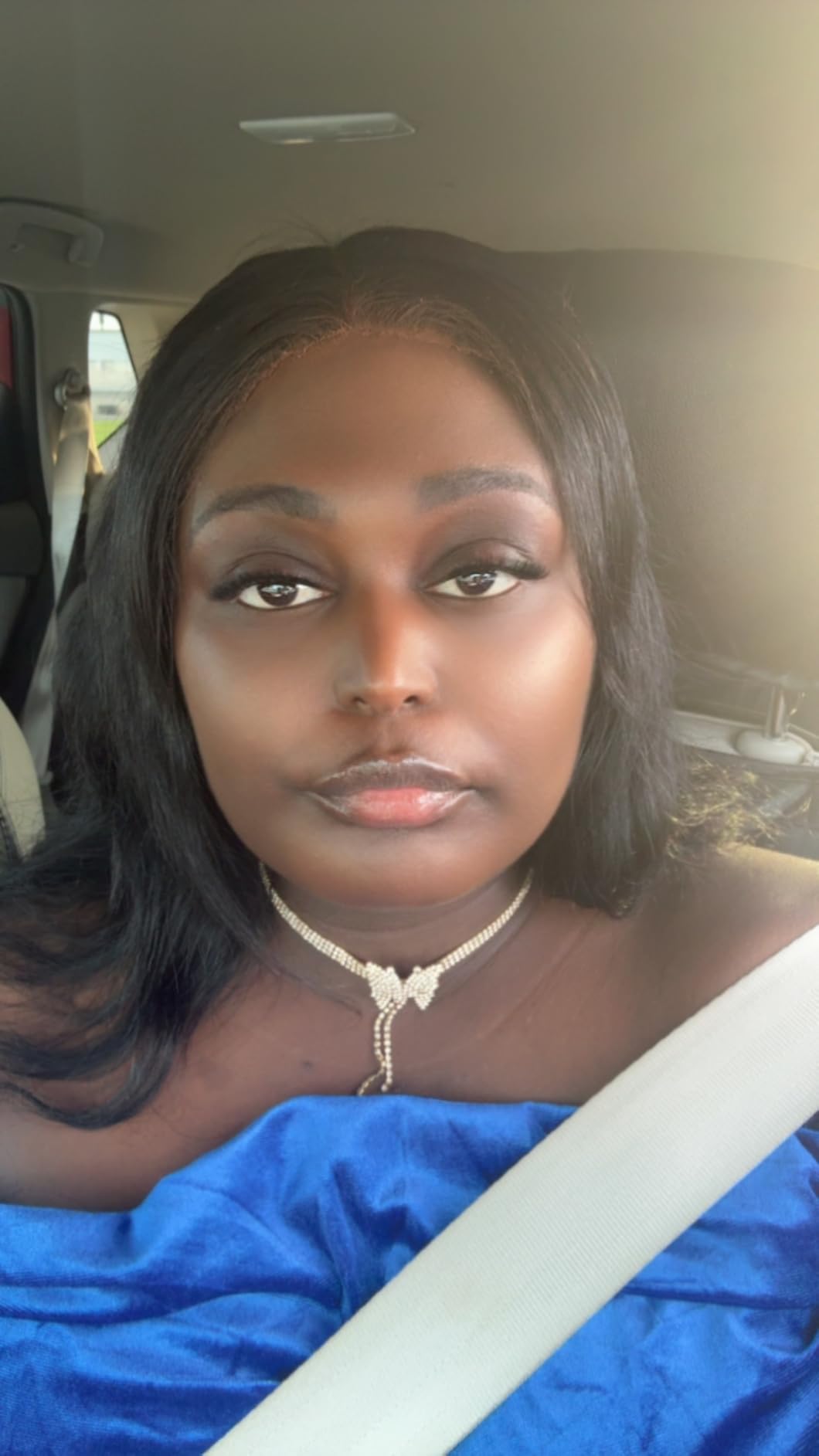 bunGiol Straight HD Transparent Lace Front Wigs Human Hair 13x4 for Black Women Glueless Brazilian Virgin Frontal Hairline 180% Density Pre Plucked with Baby Hair Black 24 inches customer photo 1