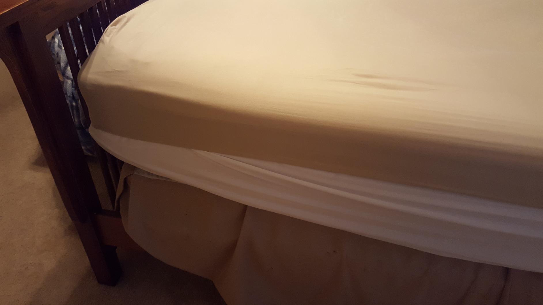 Cosy House Collection 100% Rayon Derived from Bamboo Bed Sheet Set - Cooling, Breathable, Silky Soft 4-Piece Deep Pocket Bedding Set (Queen, Cream) customer photo 2