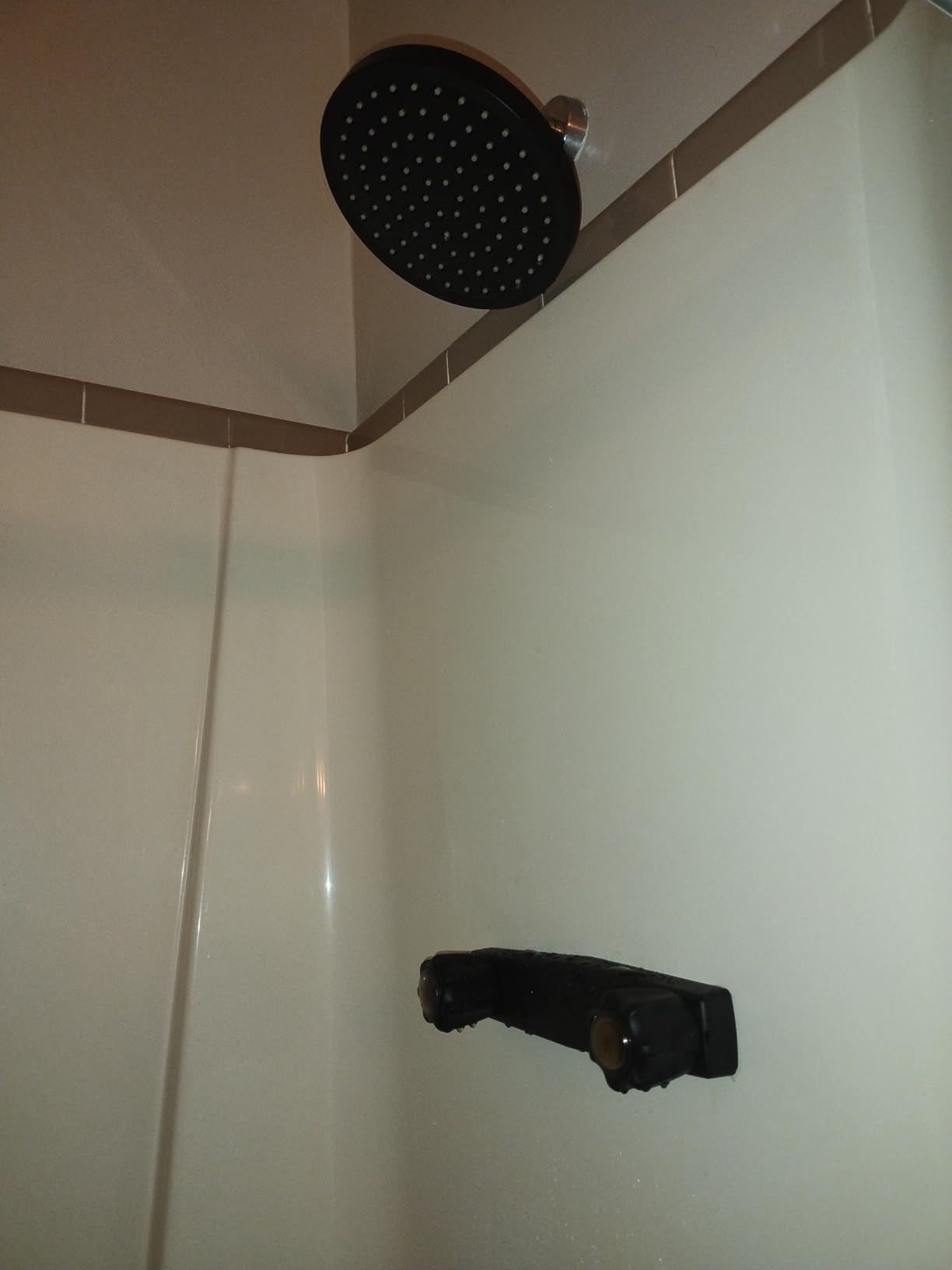 SparkPod Shower Head - High Pressure Rain - Premium Quality Luxury Design - Easy Clean Adjustable Replacement for Your Bathroom Shower Heads (Polished Chrome Finish, 6 Inch Square) customer photo 1