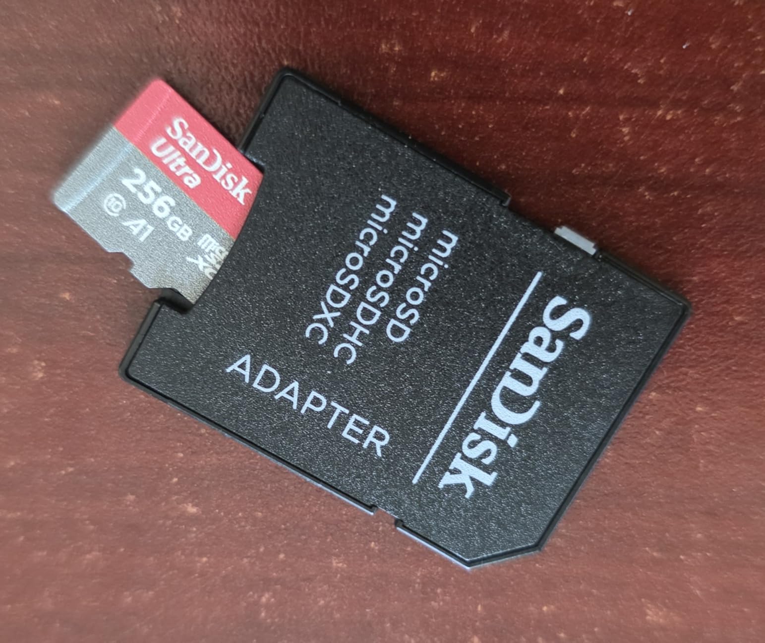 SanDisk 256GB Ultra microSDXC UHS-I Memory Card with Adapter - Up to 150MB/s, C10, U1, Full HD, A1 - SDSQUAC-256G-GN6MA customer photo 2