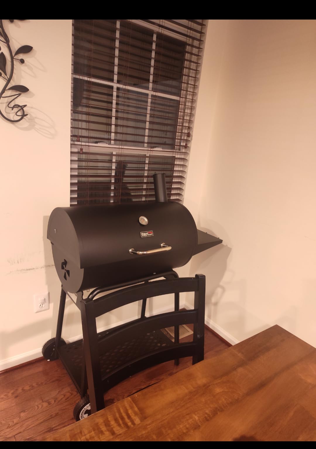 Royal Gourmet CC1830 28 Inch Barrel Charcoal Grill with Warming Rack, Outdoor BBQ Grill with 626 Sq. In. Grilling Space for Backyard, Patio and Parties, Black customer photo 1