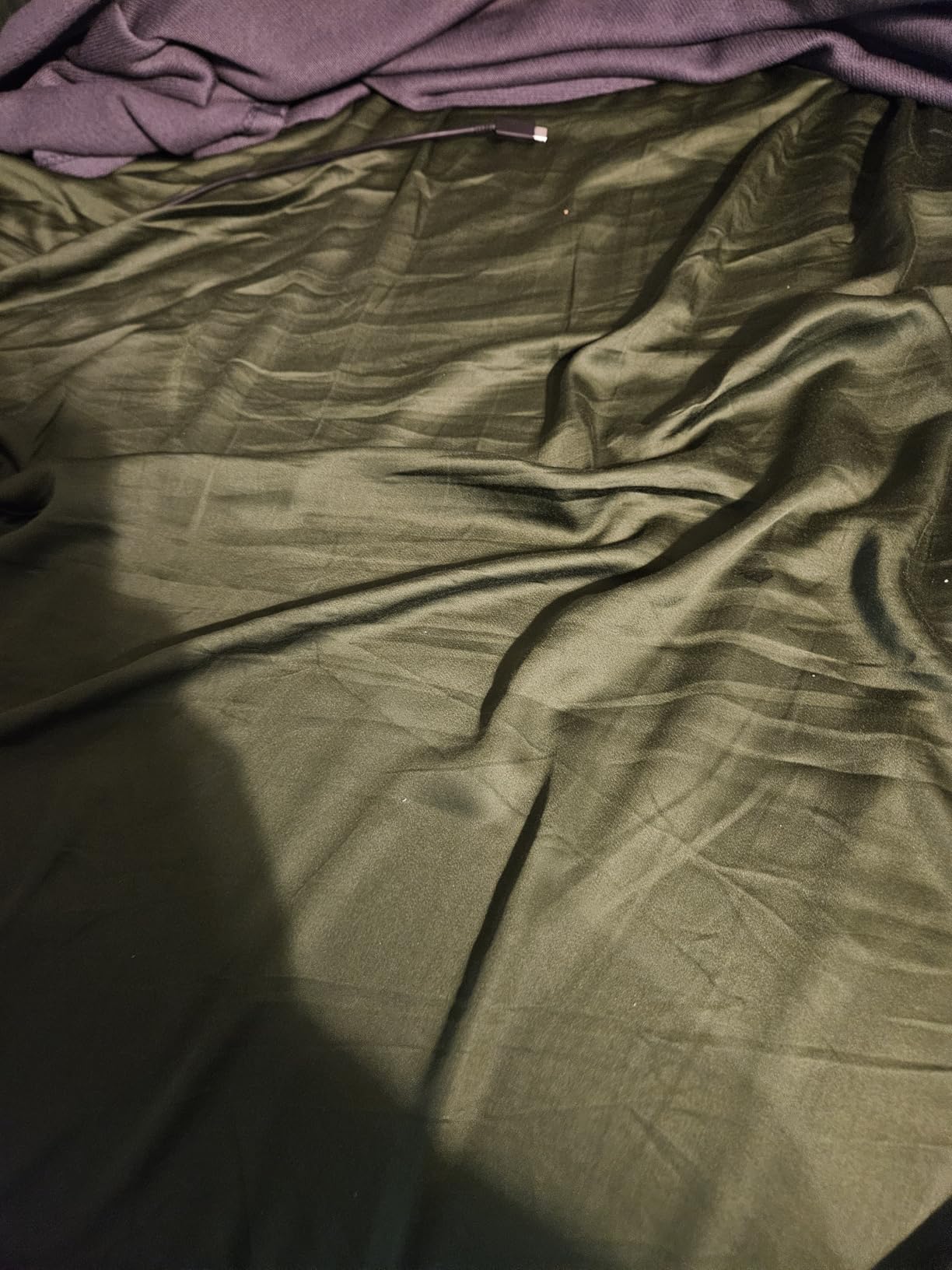 DOZ Sheet Set, 100% Viscose derived from Bamboo, Organically Grown, Buttery Soft, Cooling Sheets, High GSM, Deep Pockets - 3 Piece - 2 Pillowcases 1 Fitted Sheet (Forest, Queen) customer photo 1