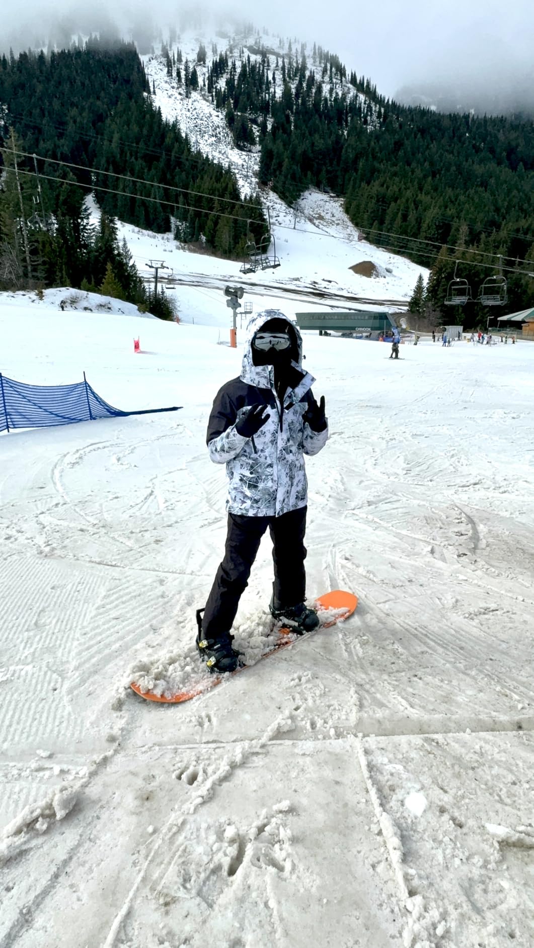 Men's Ski Suit Waterproof Snow Suits Two Piece Snowboard Jacket and Pants Set Outdoor Windproof Winter Warm Snowsuits customer photo 2