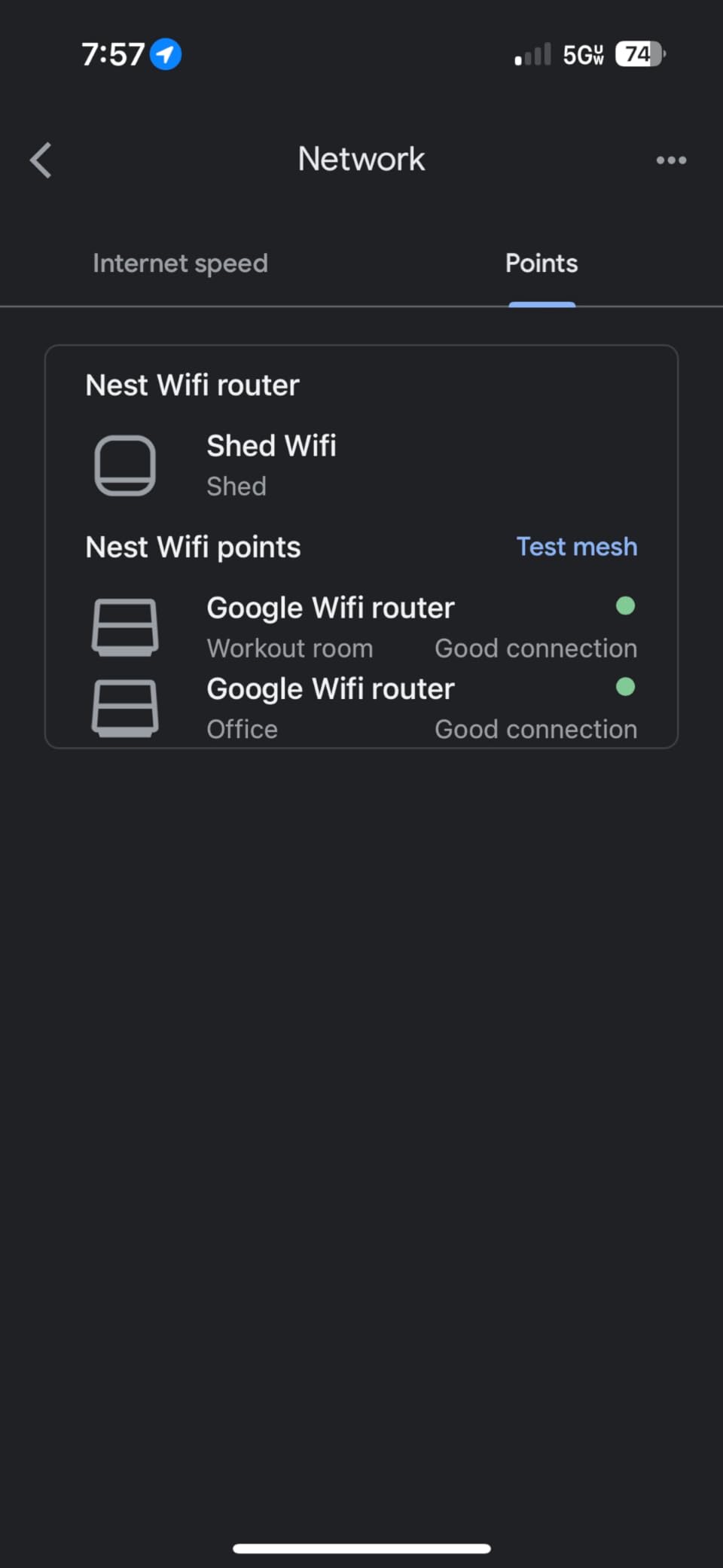 Google Nest WiFi Pro - Wi-Fi 6E - Reliable Home Wi-Fi System with Fast Speed and Whole Home Coverage - Mesh Router - Snow customer photo 1