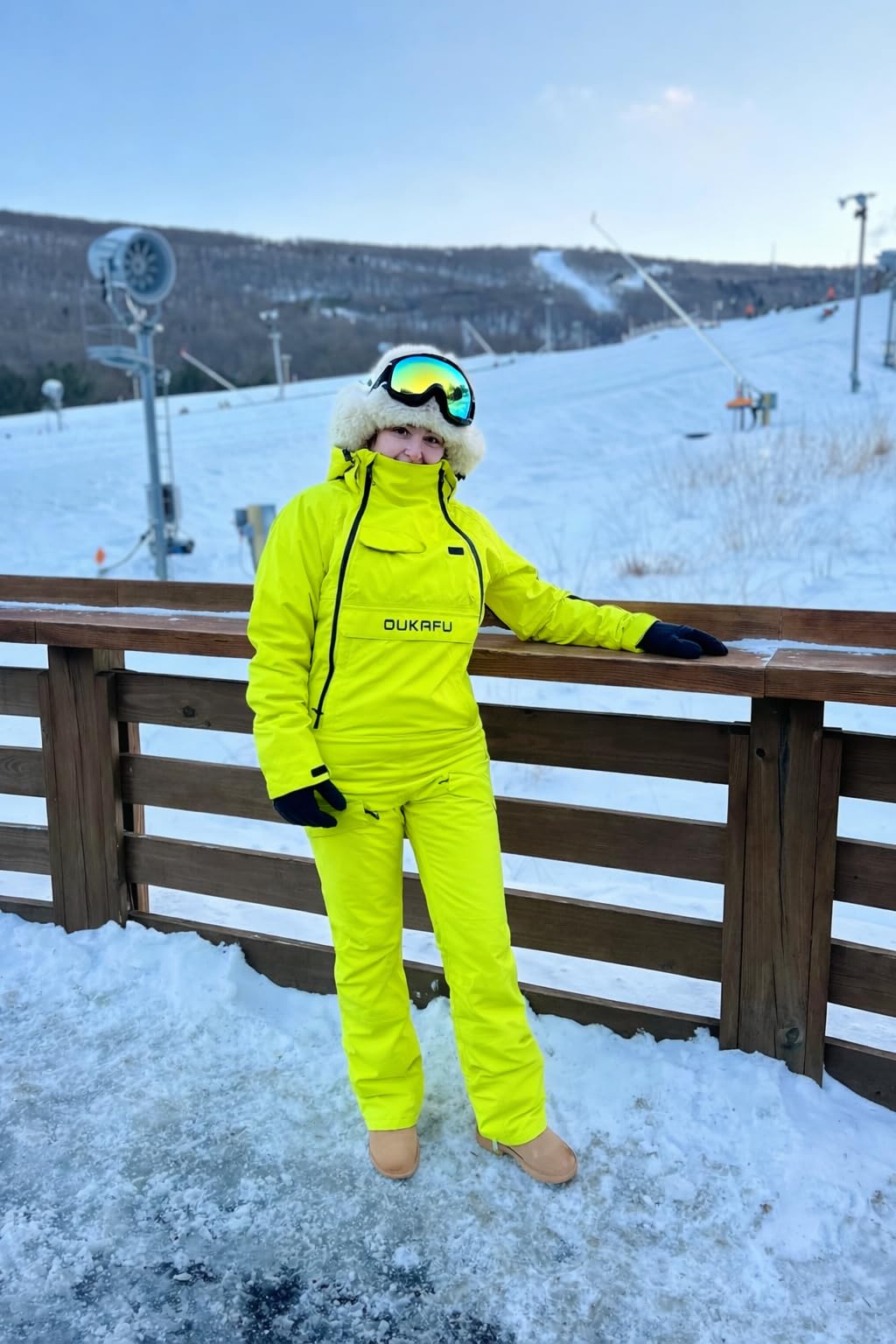 Women One Pieces Ski Suits Waterproof Ski Jumpsuits Winter Onesies Snowsuits Snowboard Coveralls for Snow Sports customer photo 2