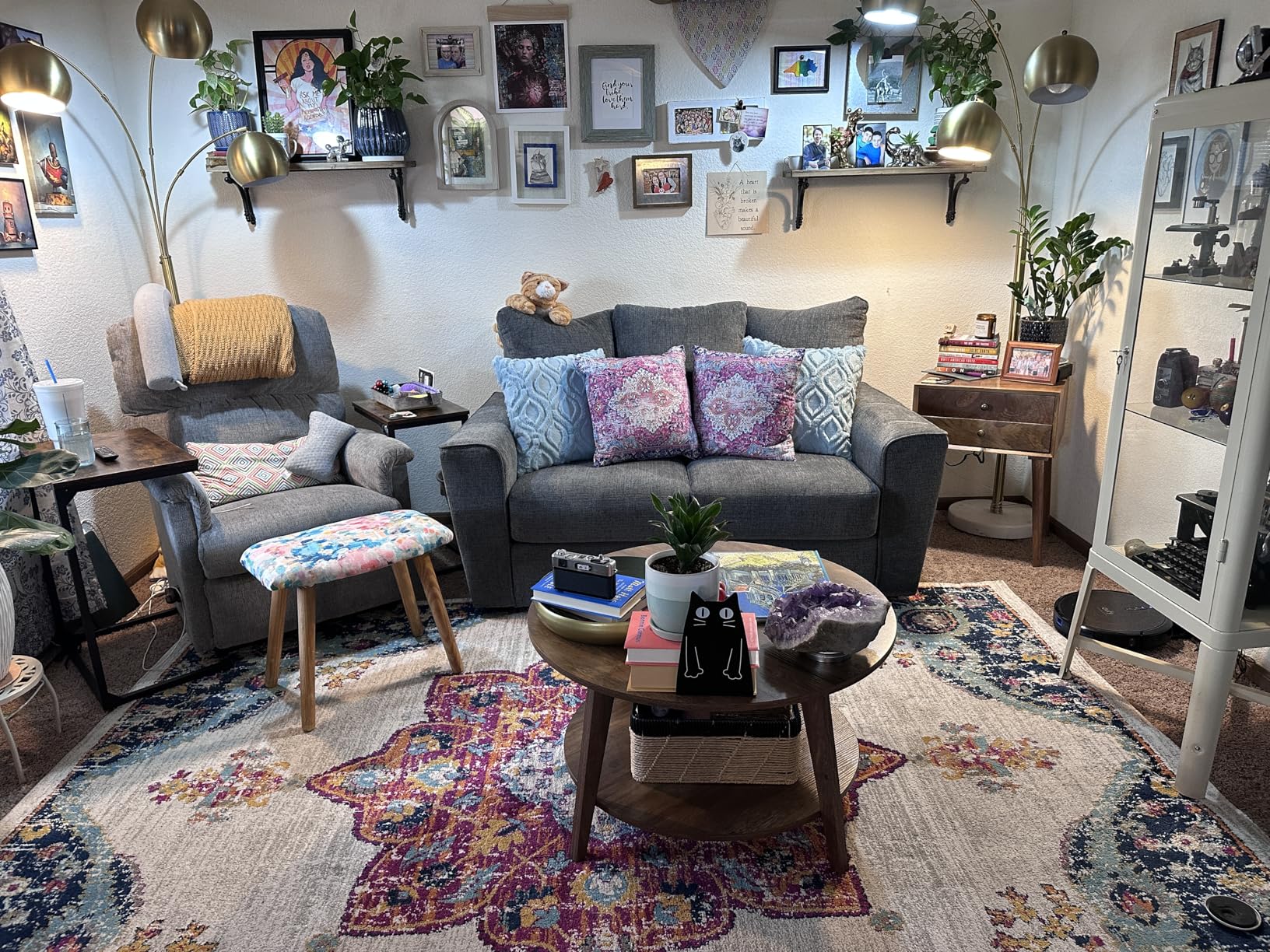 Signature Design by Ashley Stairatt Casual Sofa with Flared Arms, Gray customer photo 1