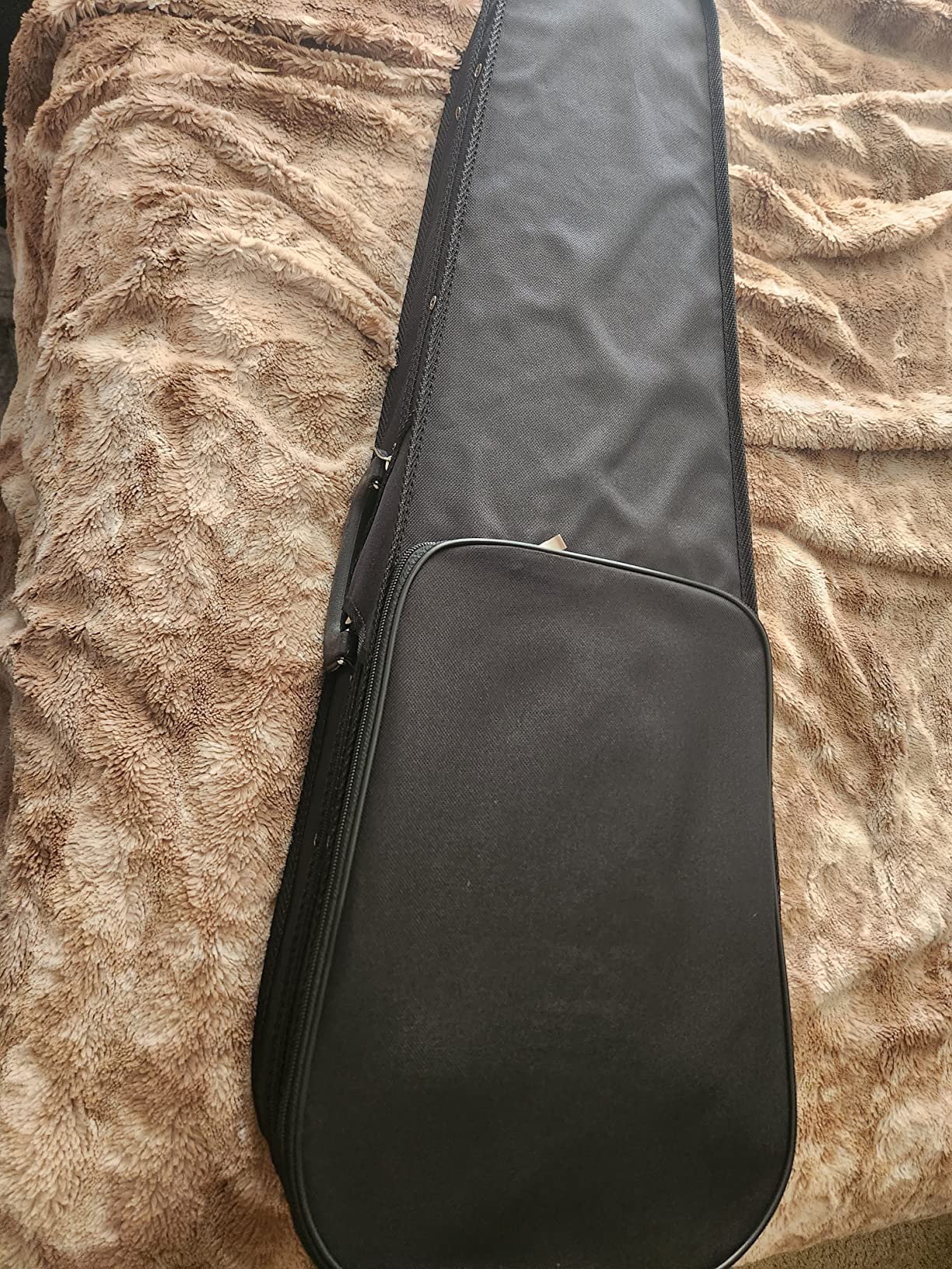 Pyle Full Size Electric Violin Kit - 4/4 Solid Wood Silent Fiddle with Hard Case, Bow, Ebony Fittings, and Digital Tuner customer photo 2