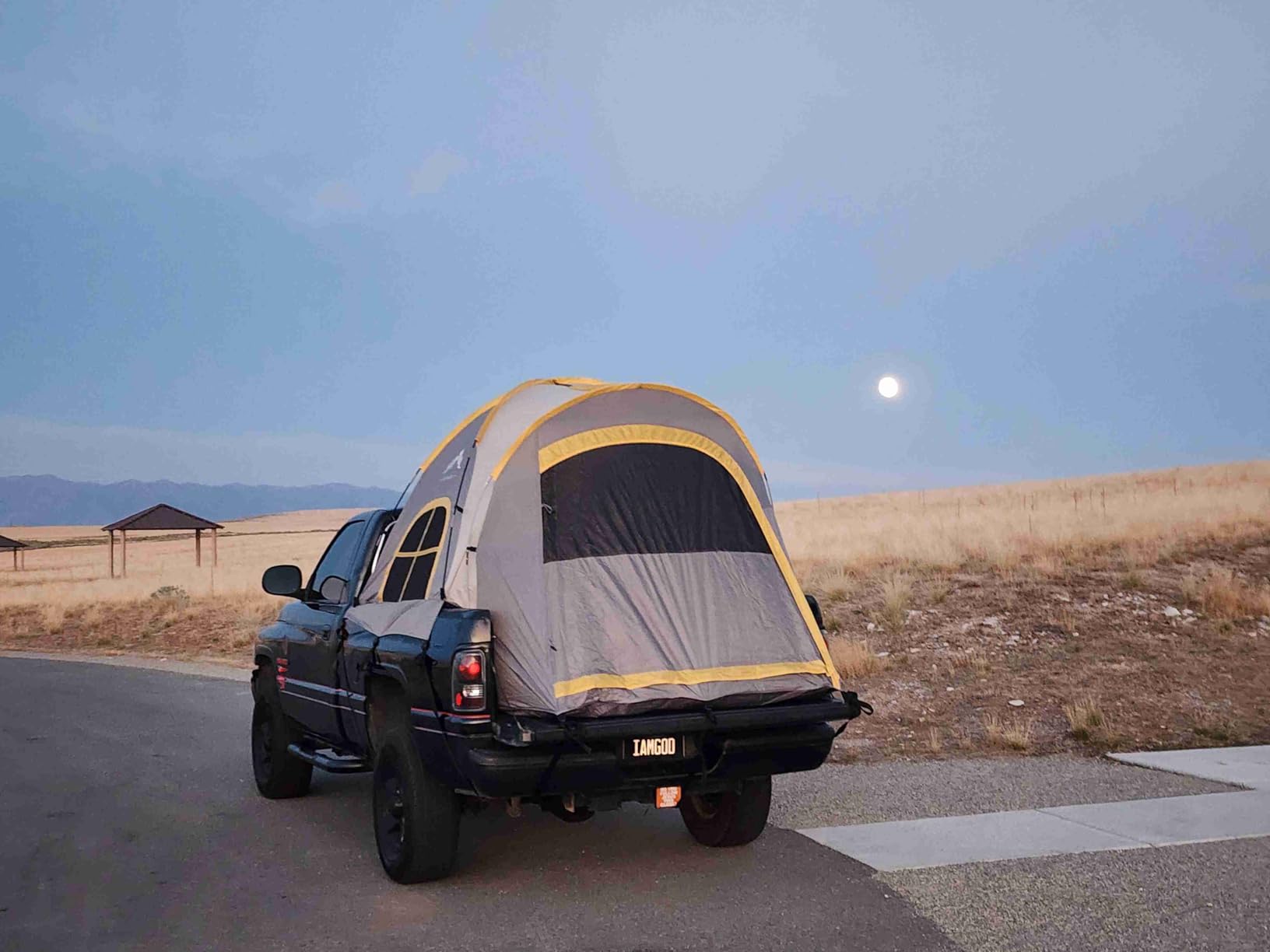 GoHIMAL Pickup Truck Tent, Waterproof PU2000mm Double Layer for FT Truck Bed, Portable Bed Tent for Camping customer photo 1