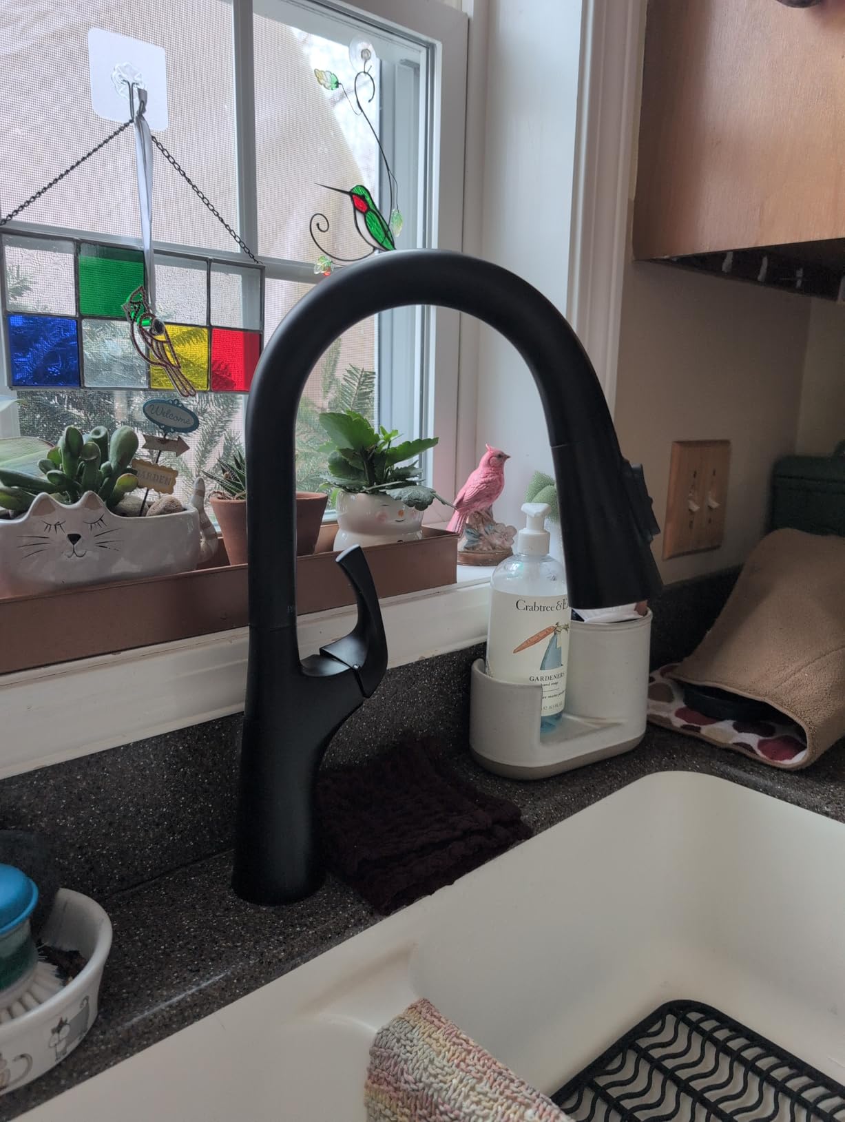 Pfister Talega Kitchen Sink Faucet with Pull Down Sprayer Single Handle High Arc Spout Spot Defense Stainless Steel NSF Certified 1 or 3 Hole Installation F5297TEGS customer photo 2