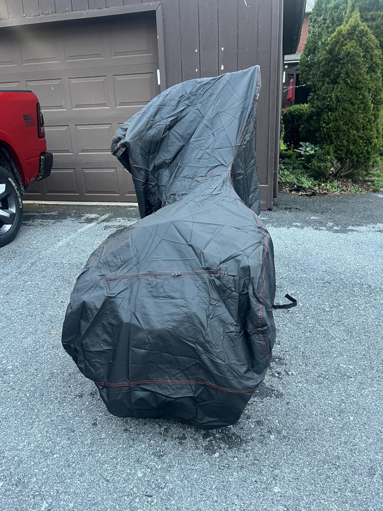 Motorcycle Cover 600D Heavy Duty All Season Universal Weather Waterproof Sun Outdoor Protection Durable Night Reflective& 96