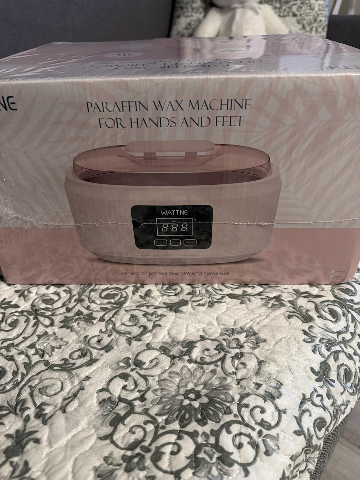 Paraffin Wax Machine for Hand and Feet - Paraffin Wax Warmer Moisturizing Kit with Auto-time and Keep Warm for Arthritis customer photo 1