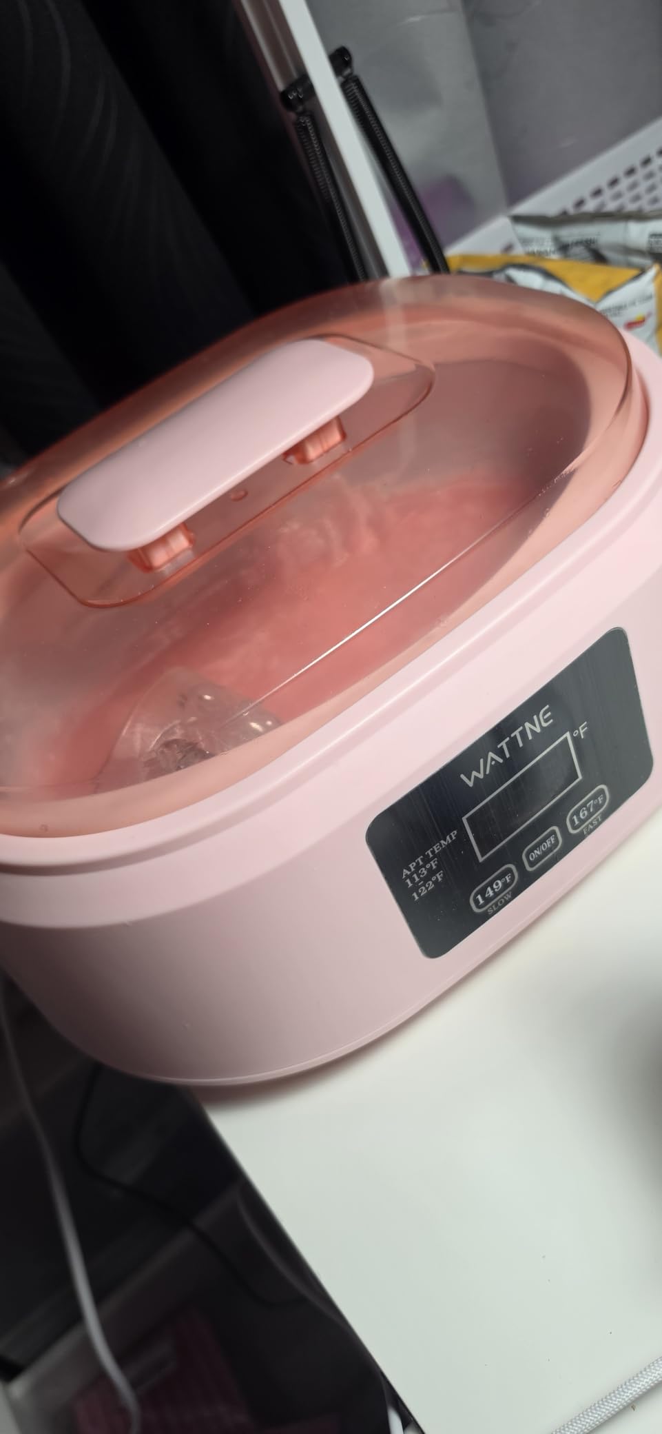 Paraffin Wax Machine for Hand and Feet - Paraffin Wax Warmer Moisturizing Kit with Auto-time and Keep Warm for Arthritis customer photo 2