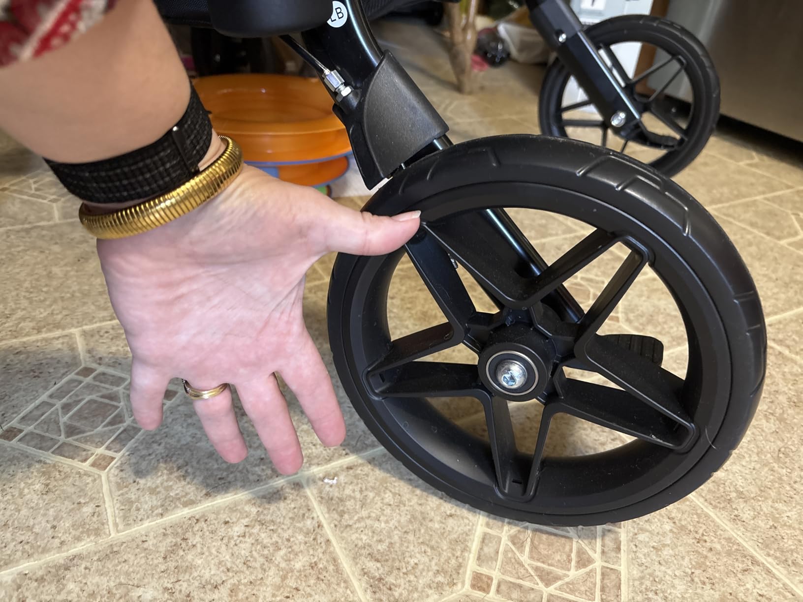 Helavo Wide 2 in 1 Walker Wheelchair Combo with 10