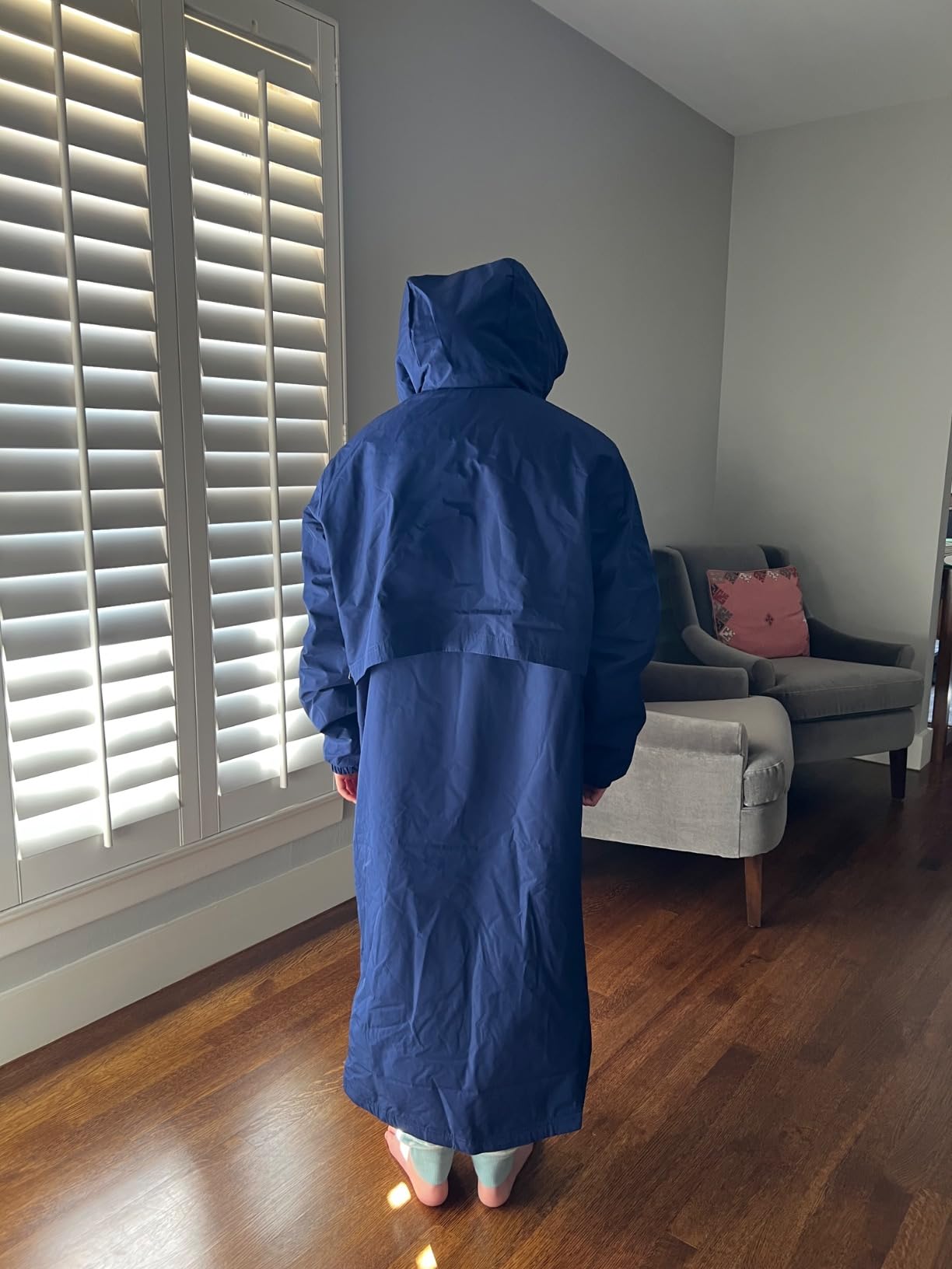 Unisex Adult Parka Jacket Fleece Lined Team Colors customer photo 2