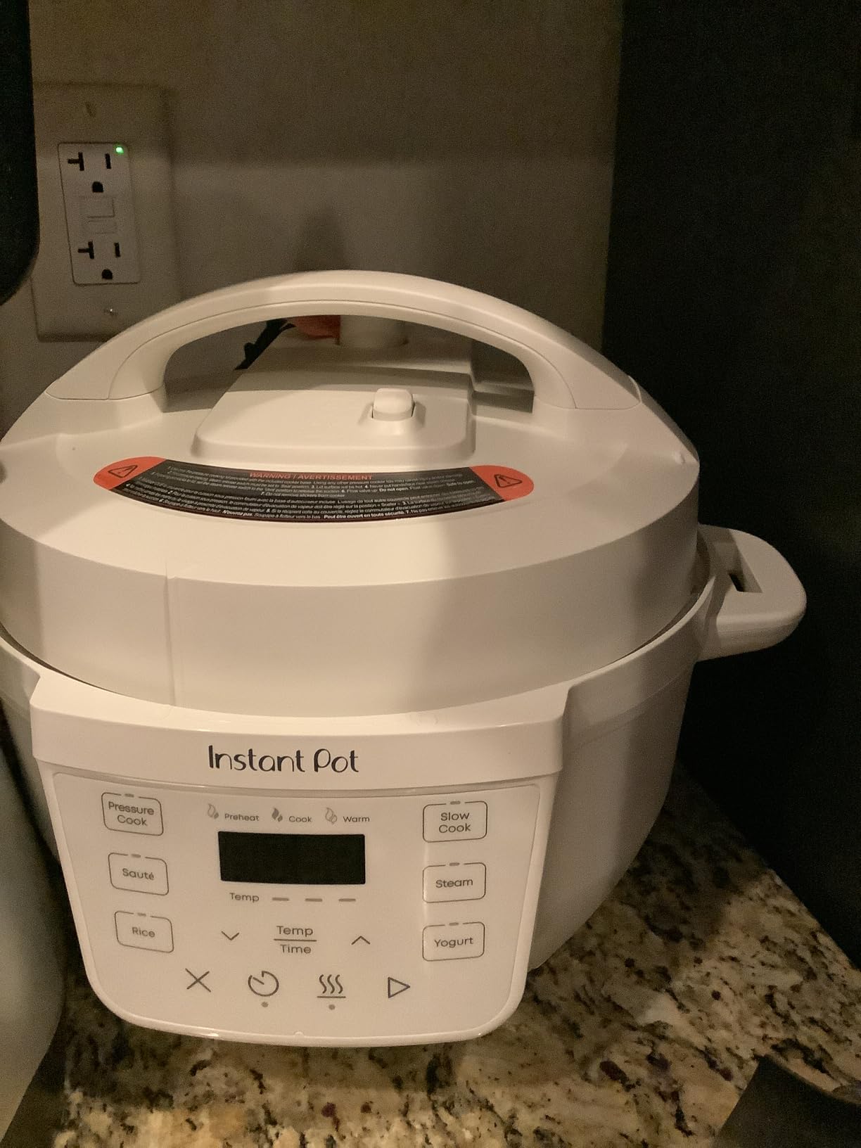 Instant Pot 7.5QT RIO Wide, 7-in-1 Electric Multi-Cooker, Pressure Cooker, Slow Cook, Rice, Steamer, Sauté, Yogurt & Warmer, Wide Base, WhisperQuiet Steam Release customer photo 1