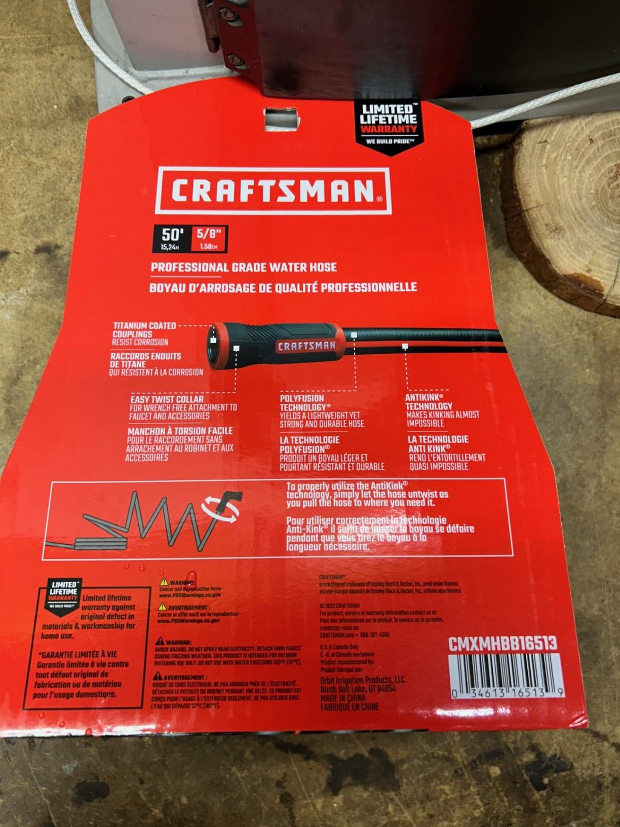 Craftsman Heavy Duty Professional Grade Garden Hose, 50 Feet x 5/8 Inch customer photo 2