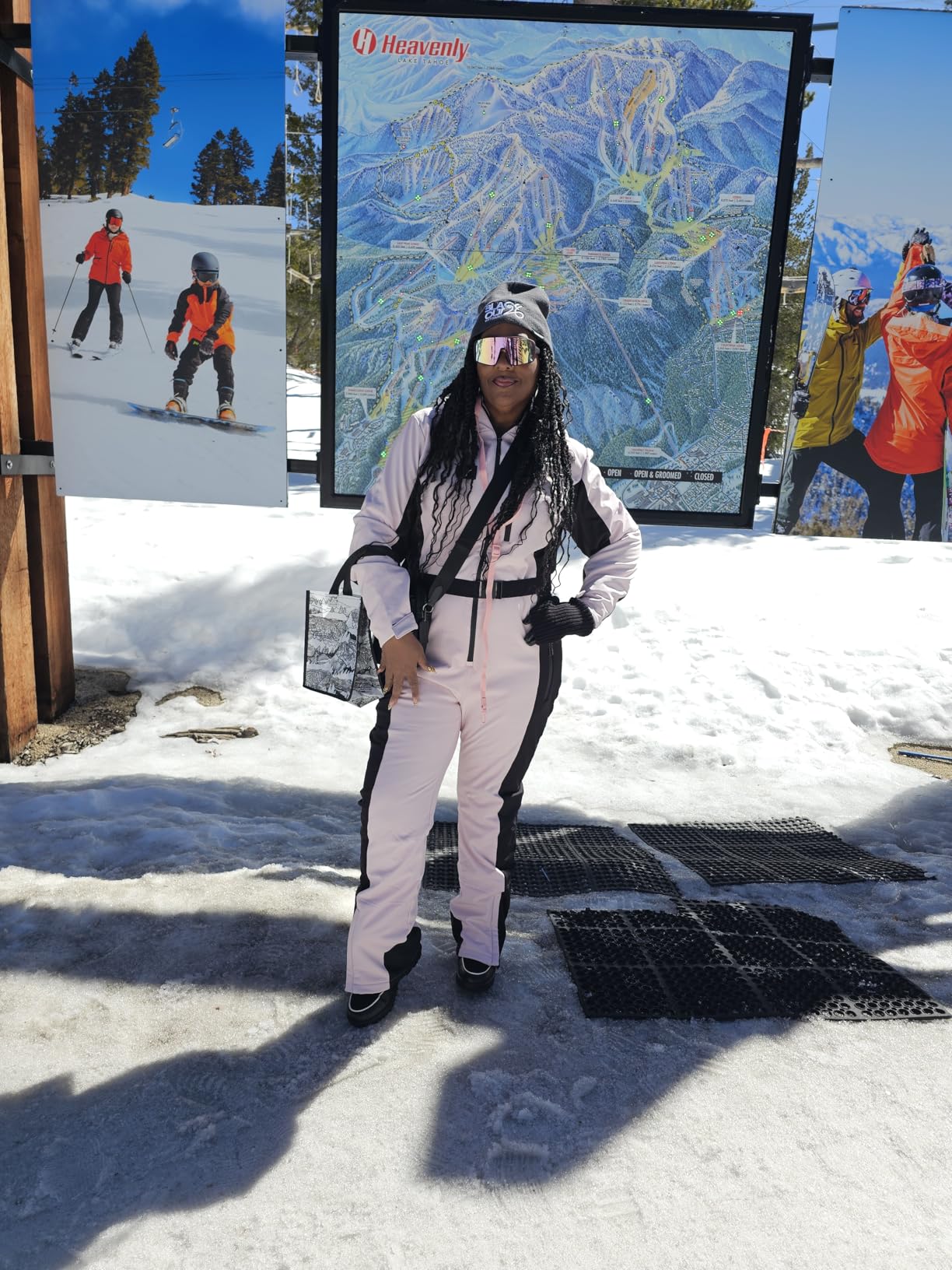 Women One Piece Ski Suits Slim Fit Overalls Jumpsuits Waterproof Winter Outdoor Snowboard Snow Suits customer photo 1