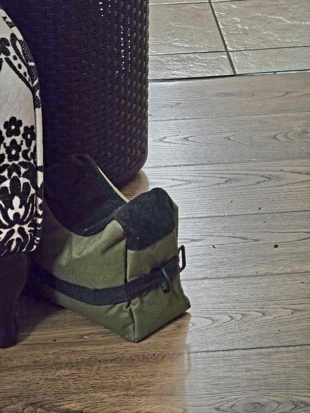 Shooting Rest Bags, Unfilled Rest Front & Rear Support Sandbag Stand Holders with 600 Denier Polyester for Rifle Hunting (Bags Come unfilled) customer photo 1