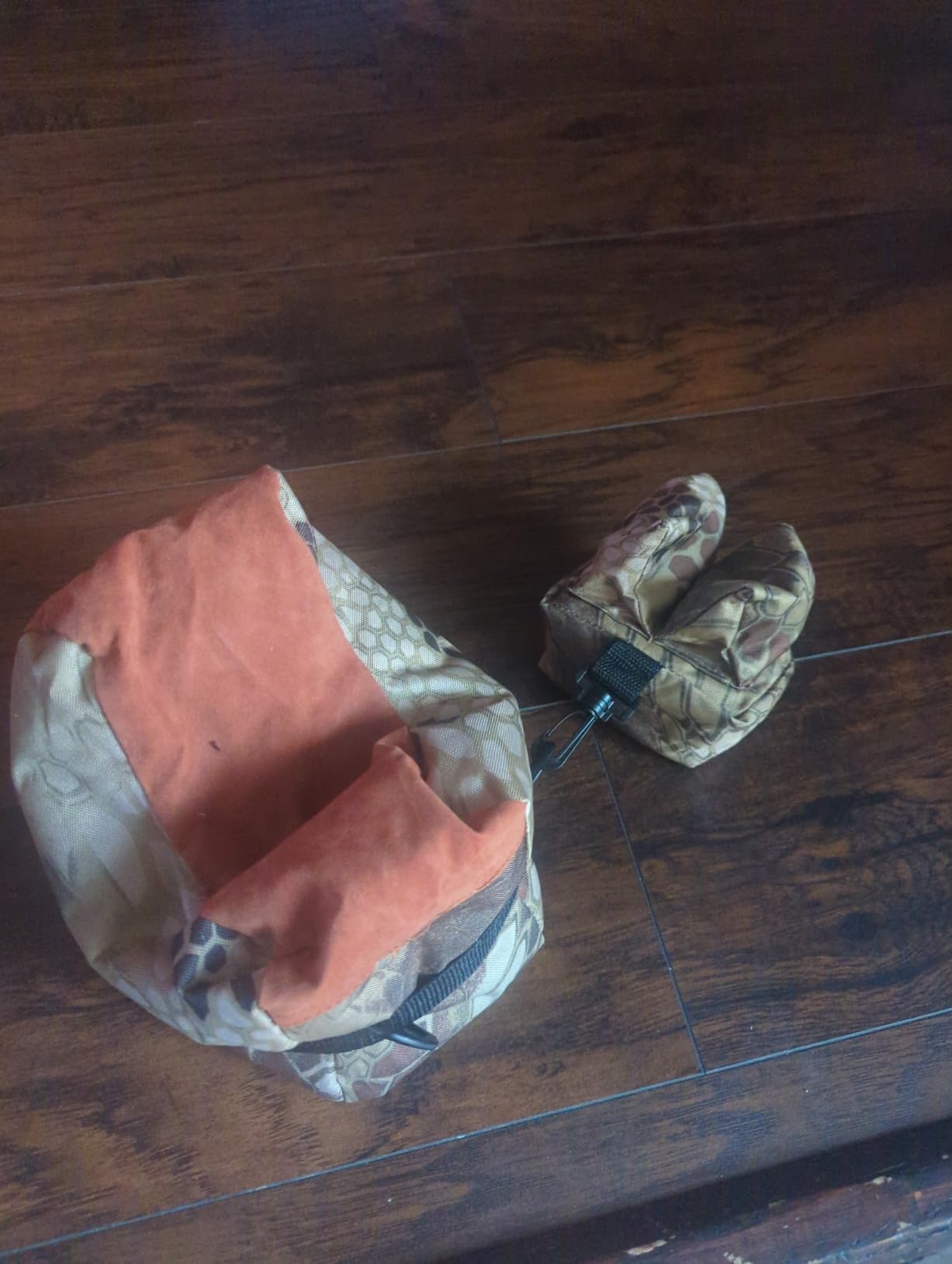 Shooting Rest Bags, Unfilled Rest Front & Rear Support Sandbag Stand Holders with 600 Denier Polyester for Rifle Hunting (Bags Come unfilled) customer photo 2
