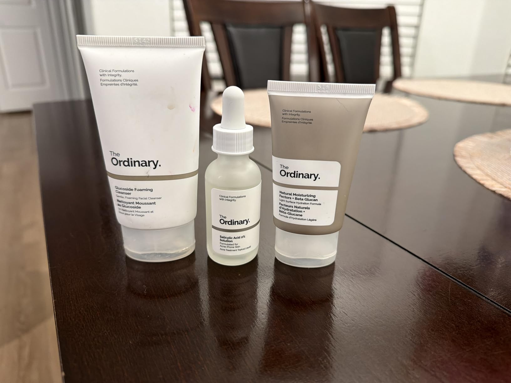 The Ordinary The Acne Set, 3-Step Skin Regimen with Glucoside Foaming Cleanser, Salicylic Acid 2% Solution, and Natural Moisturizing Factors + Beta Glucan | Skin Care Set customer photo 2