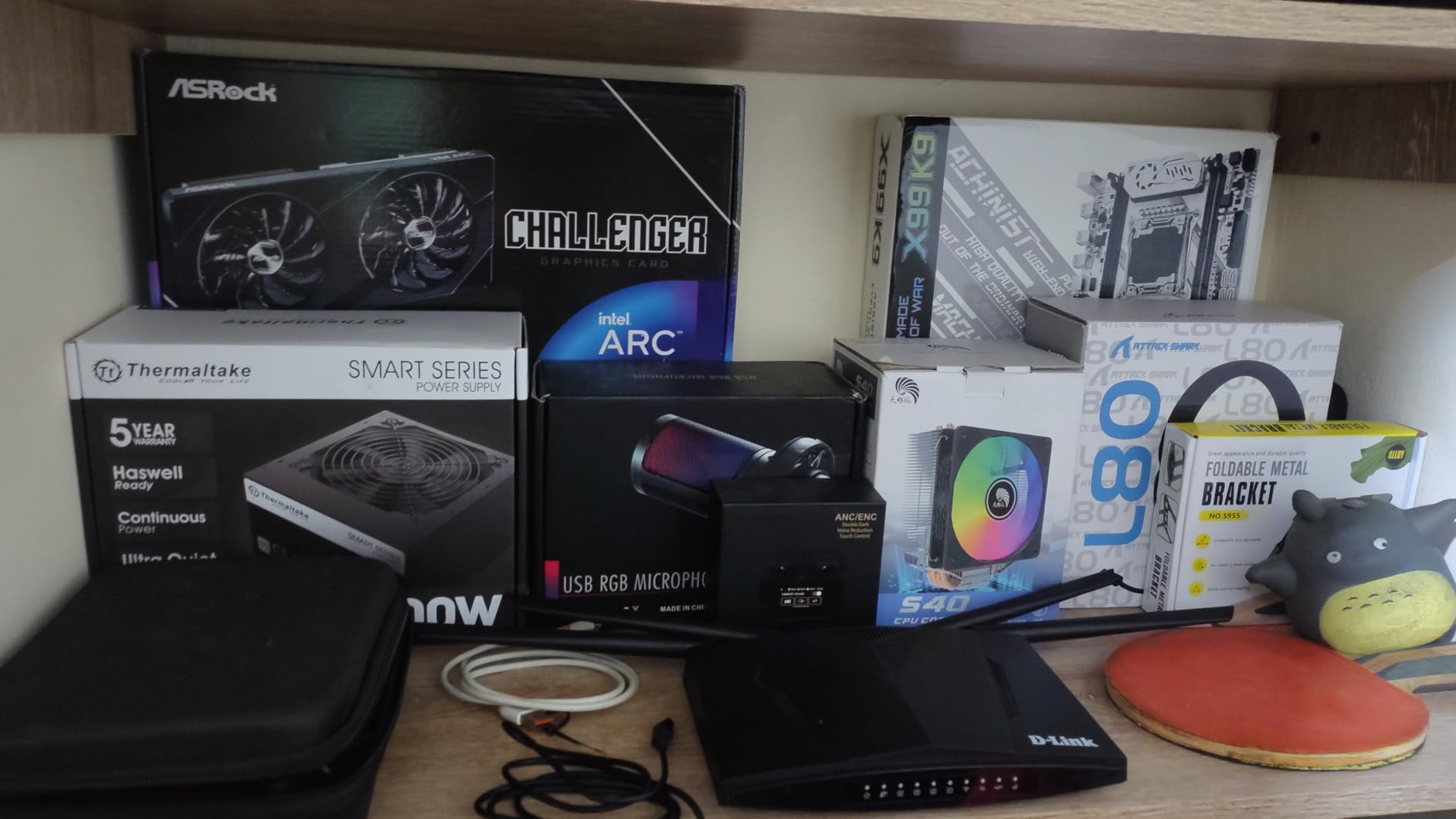 ASRock Intel Arc A580 Challenger 8GB OC Graphics Card, Intel Xe HPG Architecture, 8GB GDDR6, PCIe 4.0, Dual Fans, 0dB Silent Cooling, DisplayPort 2.0 customer photo 2