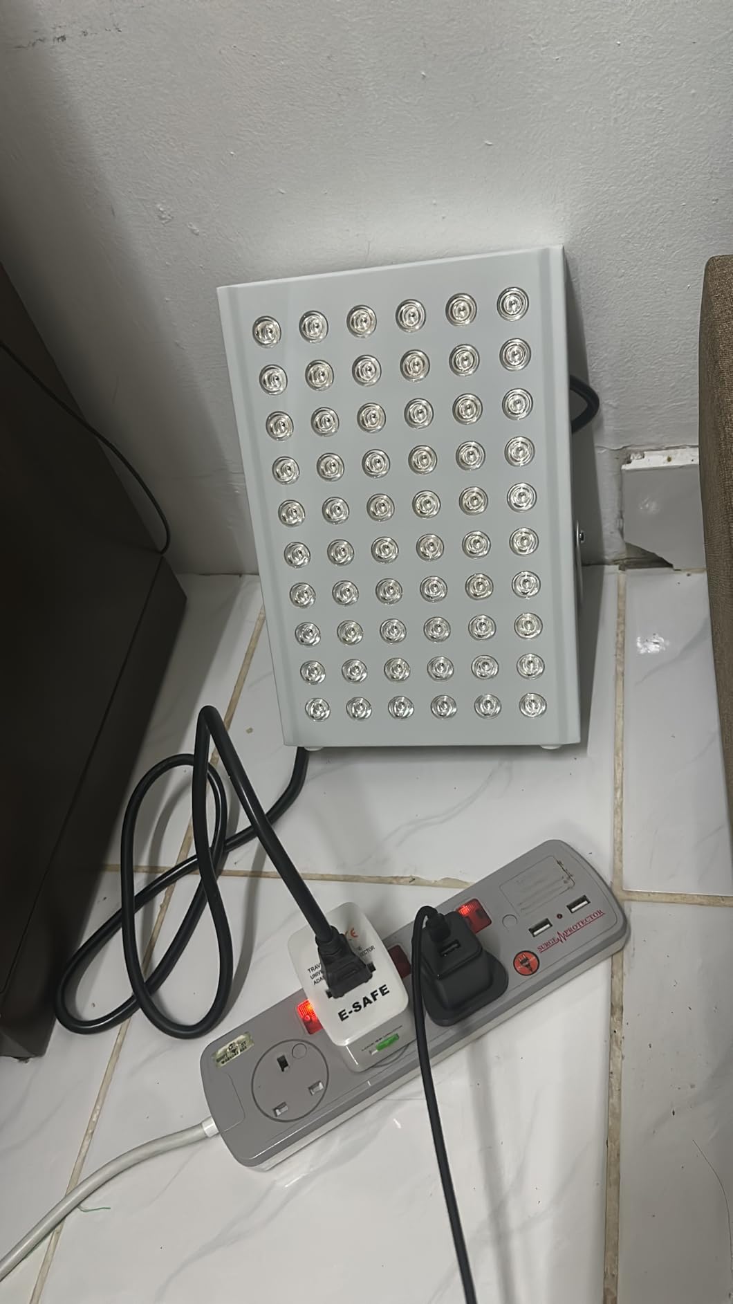 Mito Red Light - MitoMIN 2.0 Red Light Panel - Red Light Therapy for Face and Neck - Red Light & Near Infrared Red Light Therapy - At-Home Red Light Therapy customer photo 1