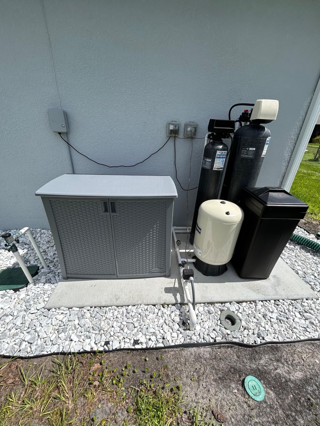 iSpring Iron, Hydrogen Sulfide, Manganese Whole House Water Filter System, Also Reduces Sediments, Lead, Chlorine, Chloramine, Mercury, WGB32B-MKS 3-Stage Whole House Water Filtration System customer photo 1