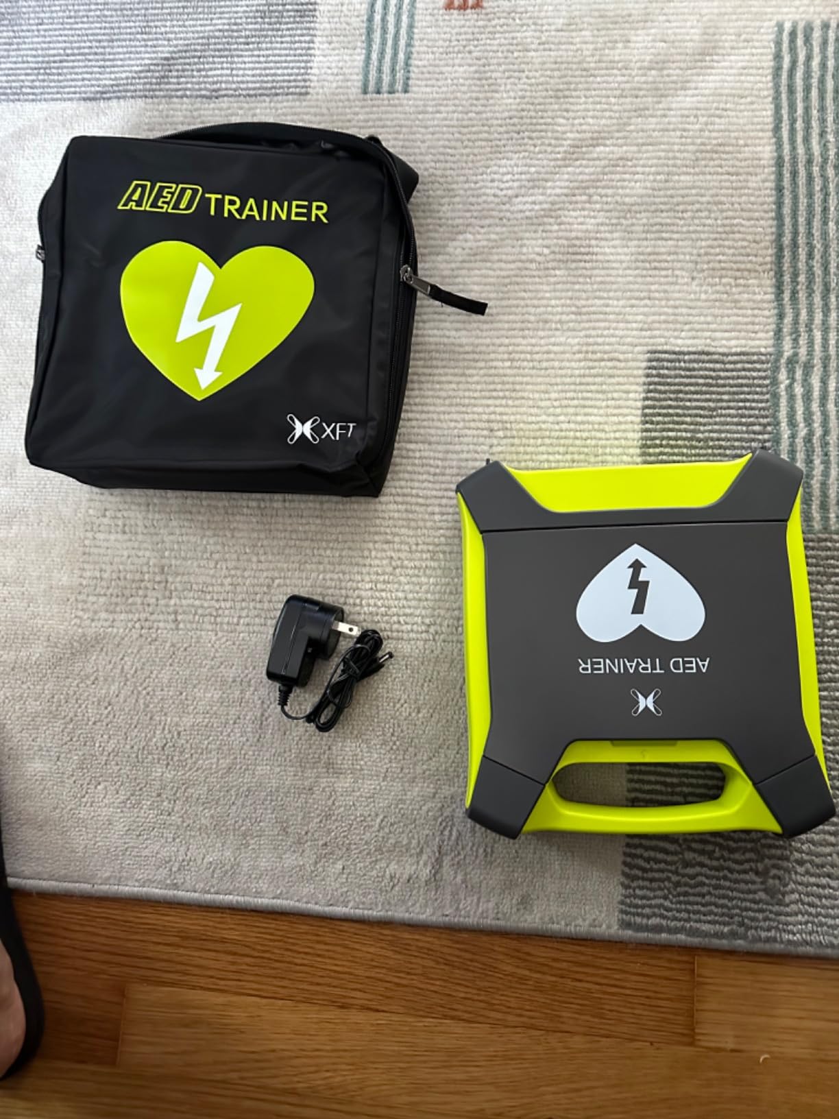AED Trainer, XFT AED Training Kit CPR Equipment Training Device Automatic External Defibrillator Simulator (XFT-120GA) 2024 New Version customer photo 1