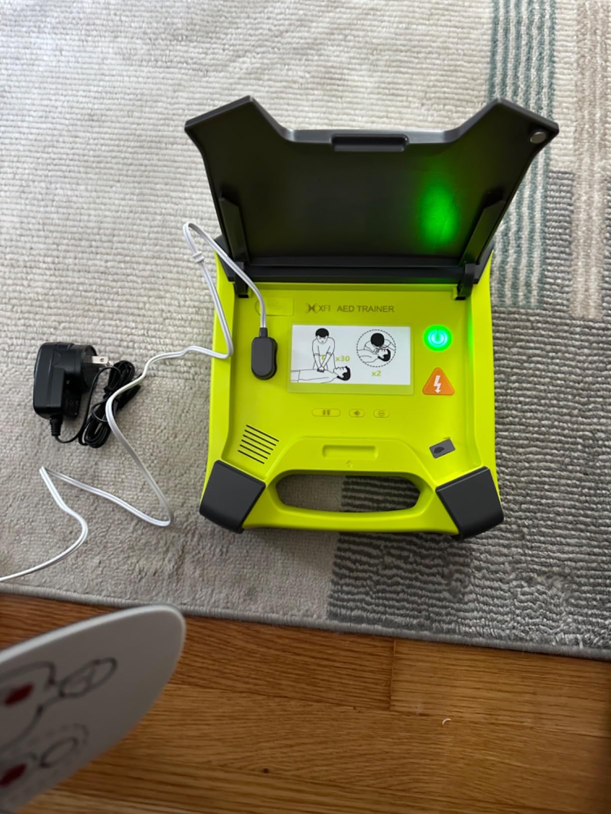 AED Trainer, XFT AED Training Kit CPR Equipment Training Device Automatic External Defibrillator Simulator (XFT-120GA) 2024 New Version customer photo 2